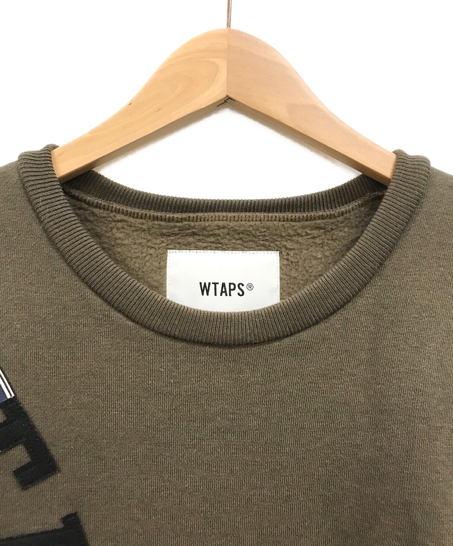wtaps katz船员脖子运动衫202ATDT-CSM18