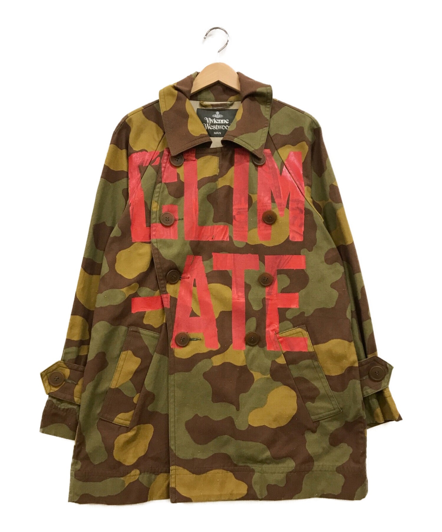 [Pre-owned] Vivienne Westwood man CLIMATE REVOLUTION Military P Coat Long  Jacket