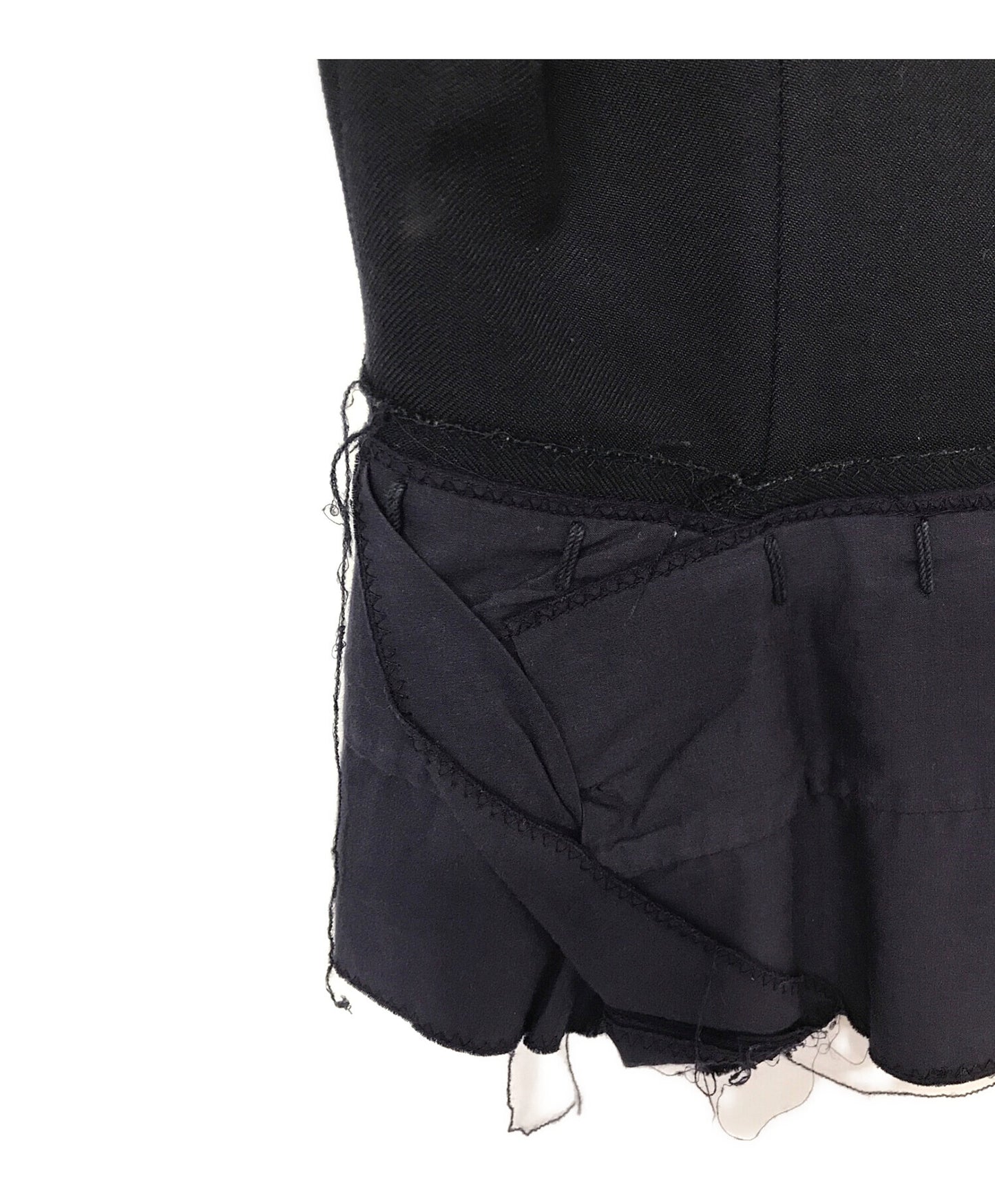 Issey Miyake Collarless 재킷 IM31FD014