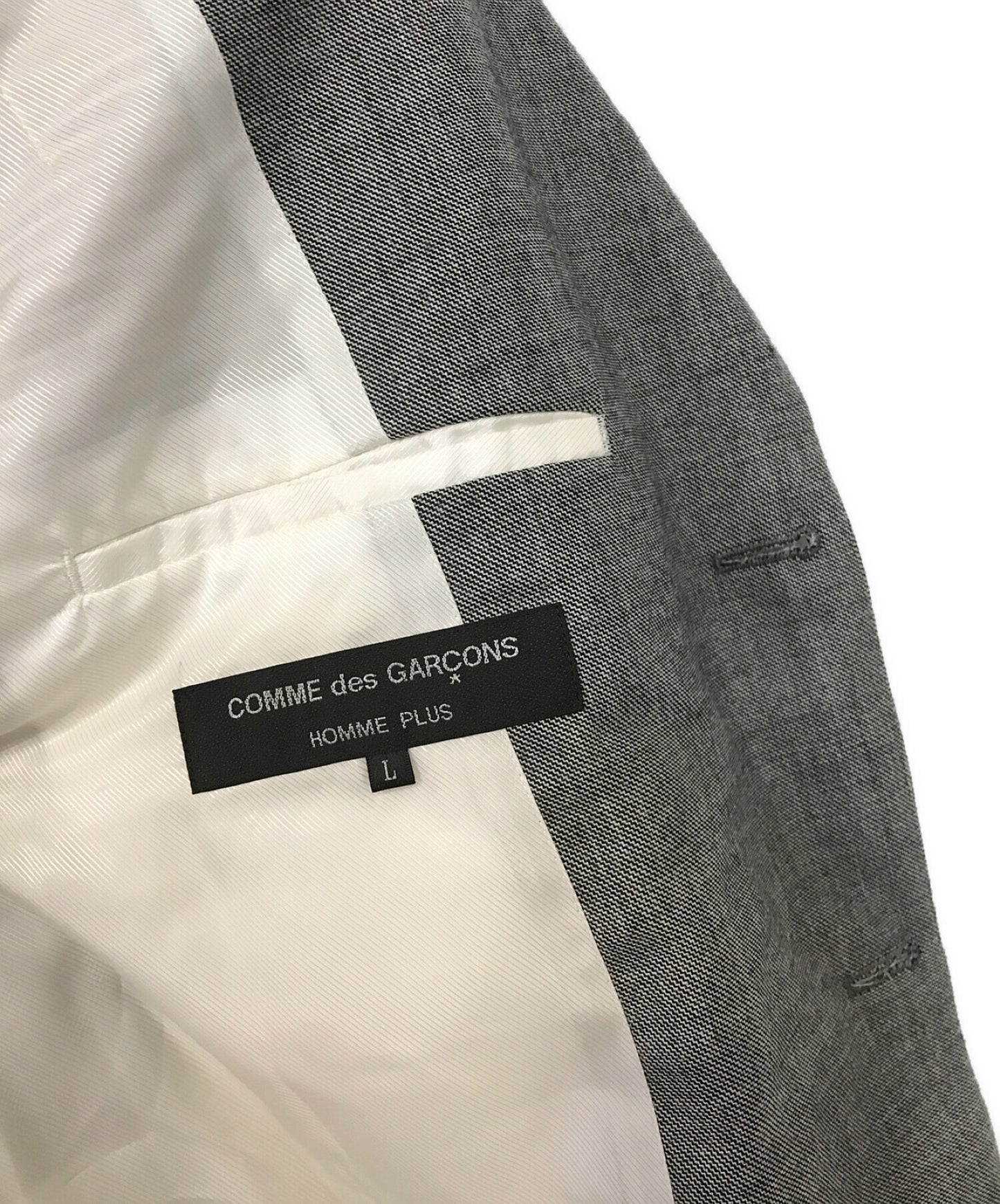 Comme des Garcons Homme Plus Black Natural Jacket PK-J007