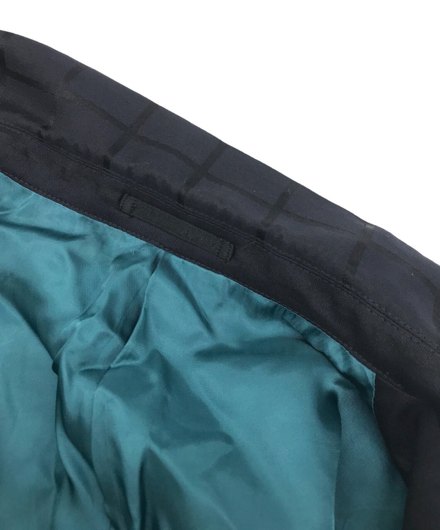 Issey Miyake Men Windpeahene Check Design Jacket Tailored Me53fd060