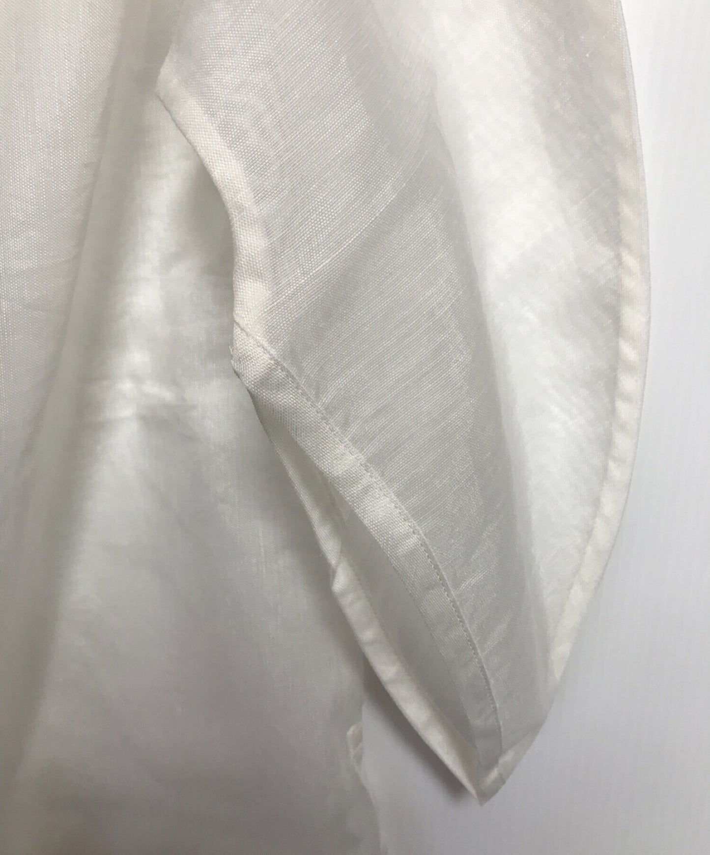 Issey Miyake High Neck Sheer Design Blouse IM52FJ520