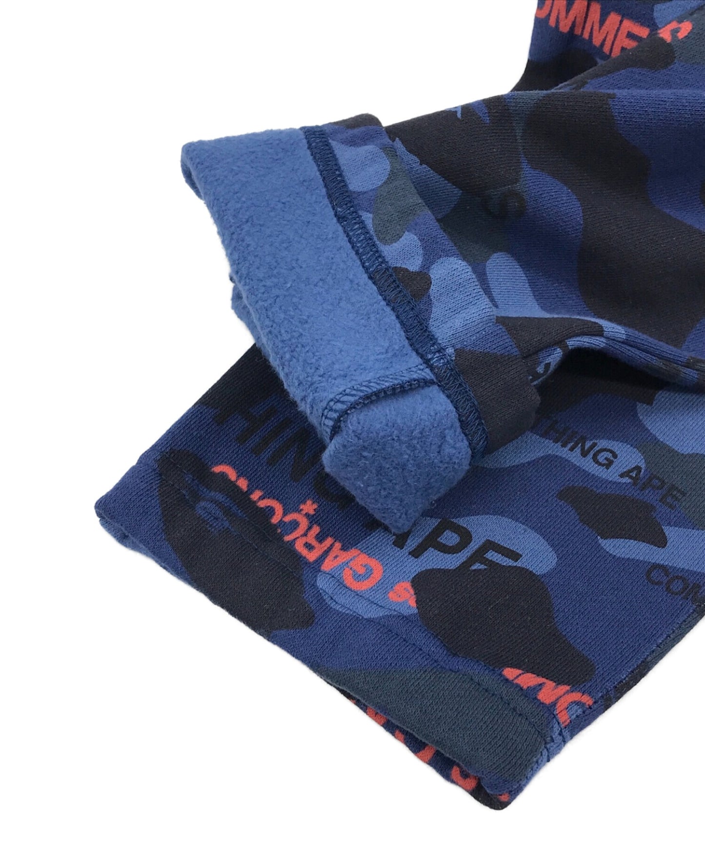 목욕 원숭이 × Comme des Garcons 협업 땀 바지