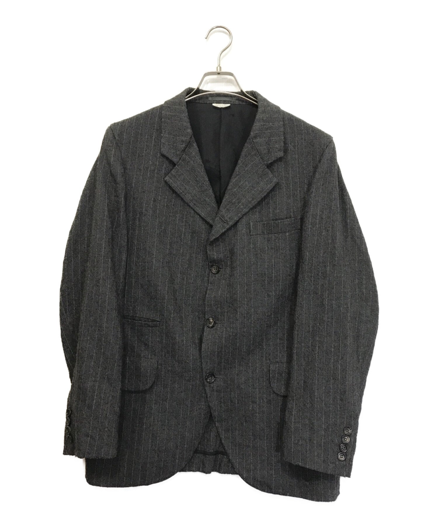 COMME des GARCONS HOMME DEUX Wrinkled Pinstripe Pattern 4B