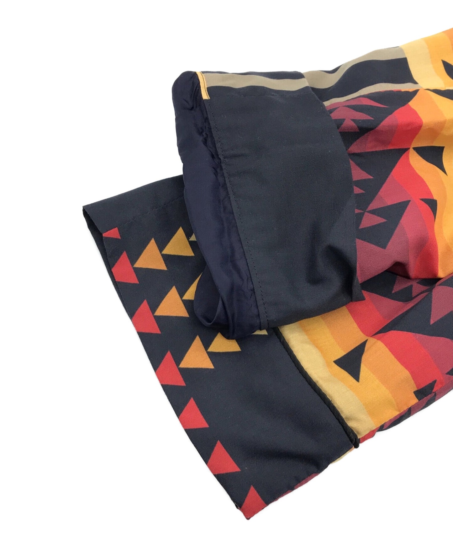 Sacai档案打印混合裤21-02472M