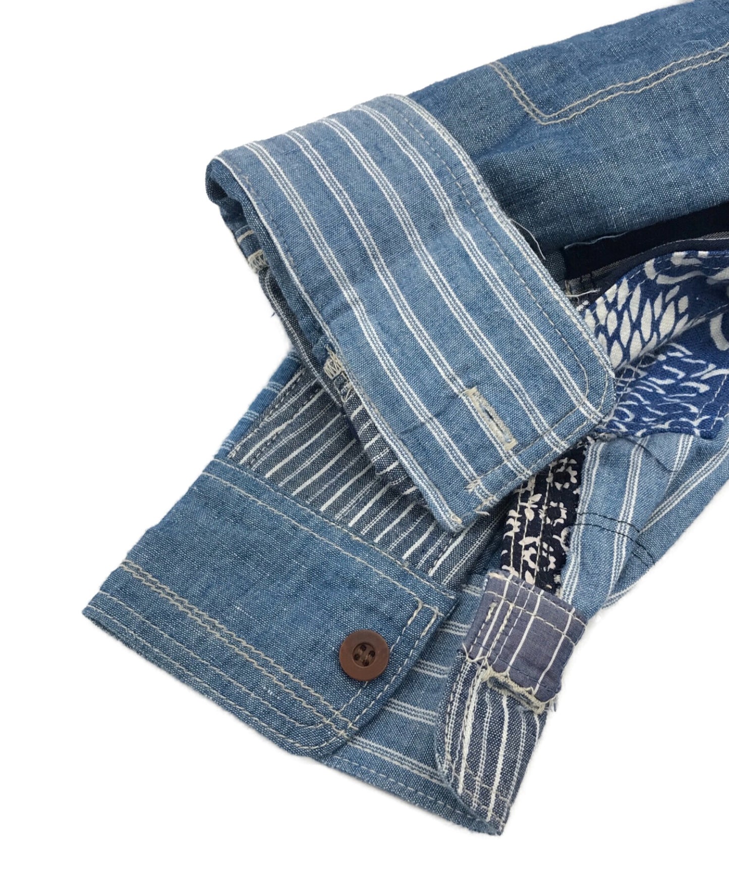 Comme des Garcons Junya Watanabe Man Patchwork衬衫WO-B045