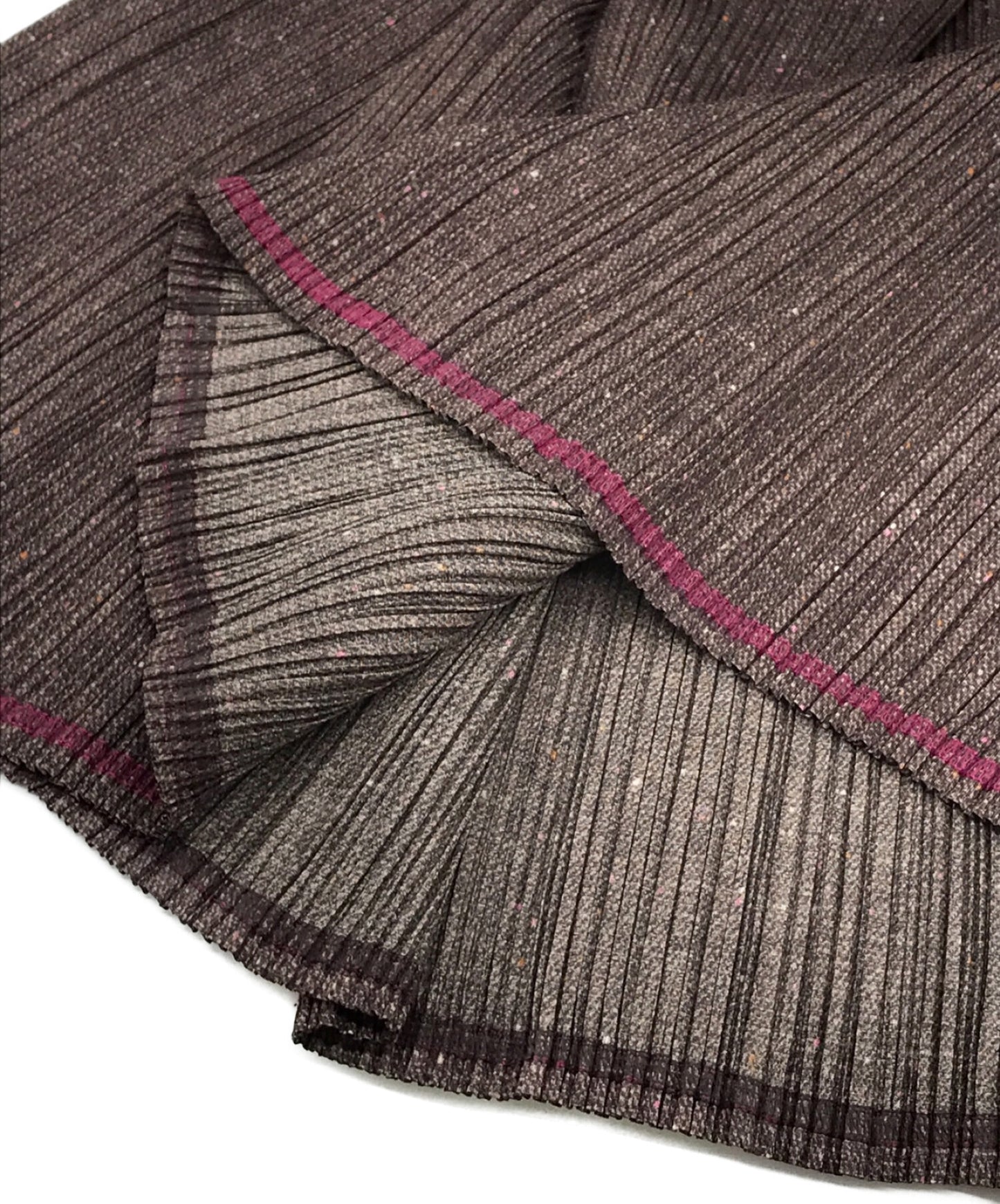 Pleats请带NEP Tweed Transfer模式PP12-JG267的长裙打折长裙