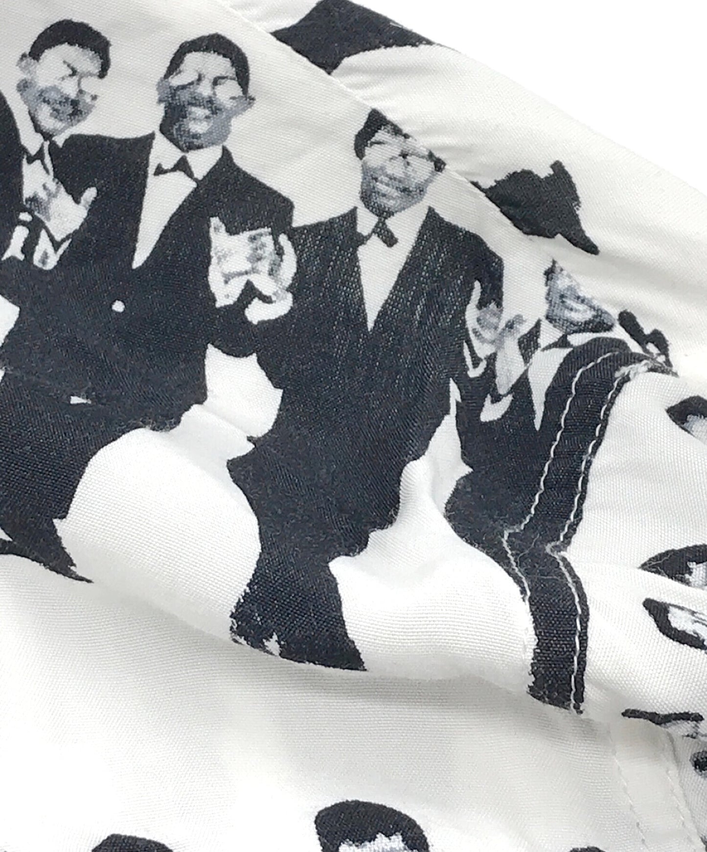 Wacko Maria Rock条纹L/S Aloha衬衫