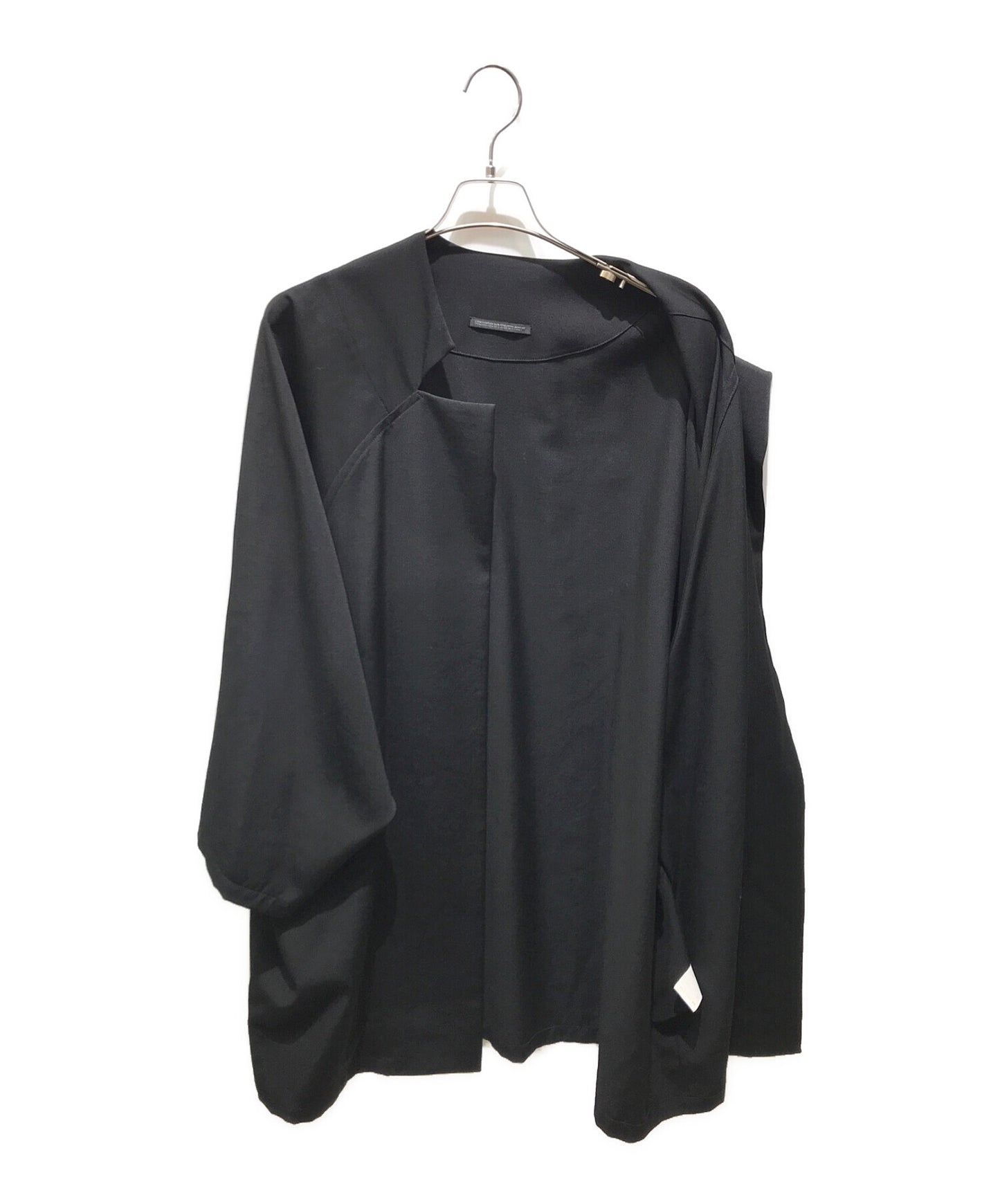 Yohji Yamamoto+Noir Wool Gaber Dolman夾克NW-C07-100-01 NW-C07-100-01