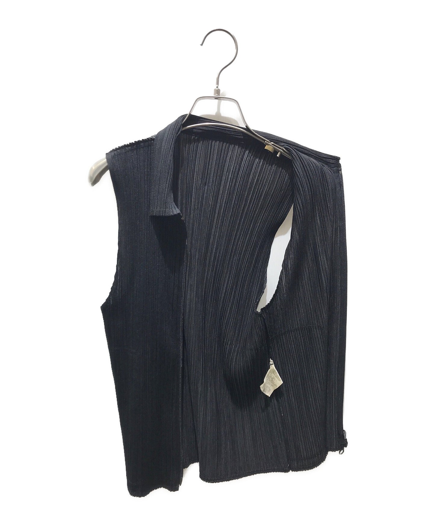 褶皱请无袖拉链衬衫PP04-JE384 PP04-JE384