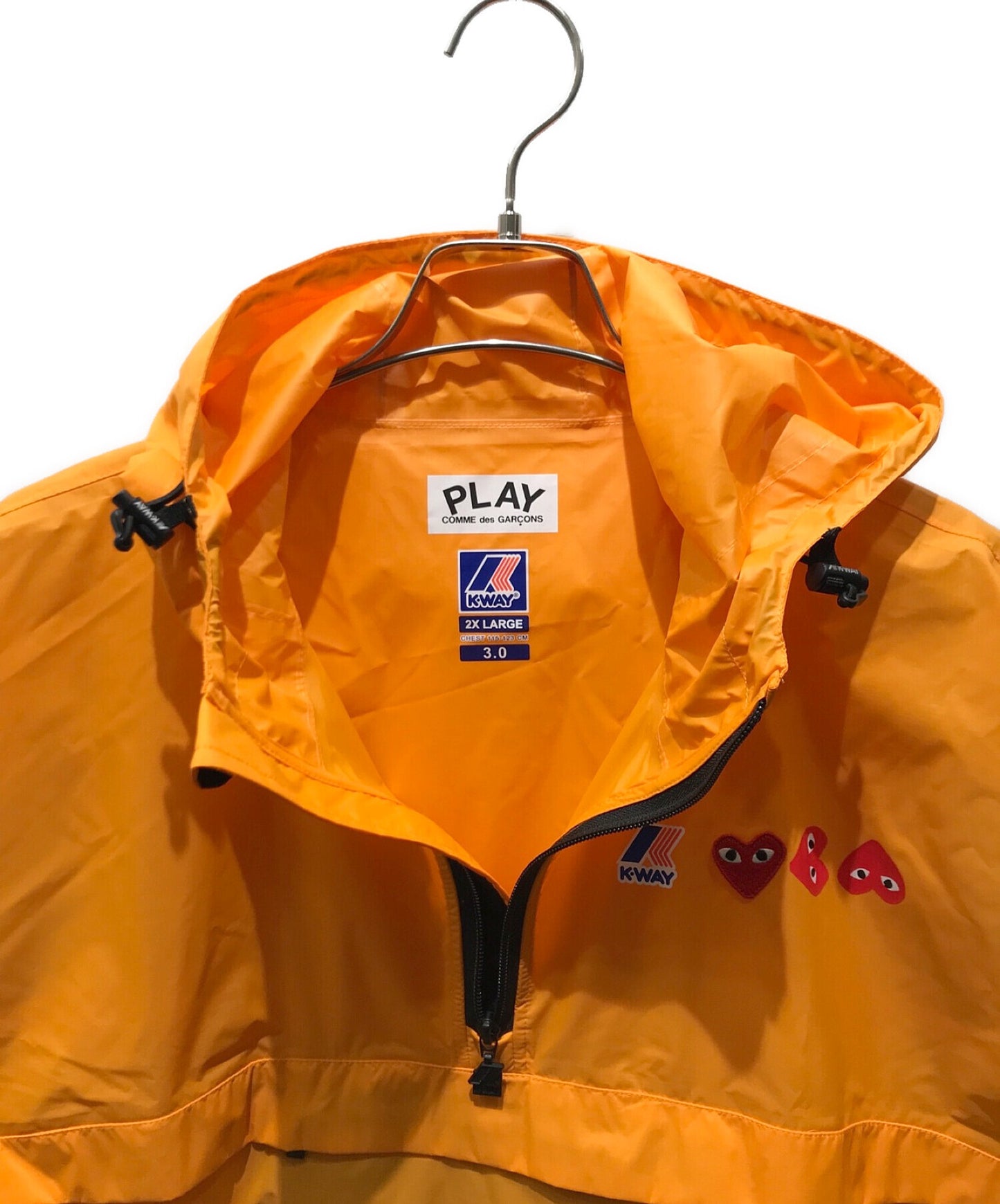 เล่น Comme des Garcons ไนล่อน anorak parka AZ-J502-051 AZ-J502-051