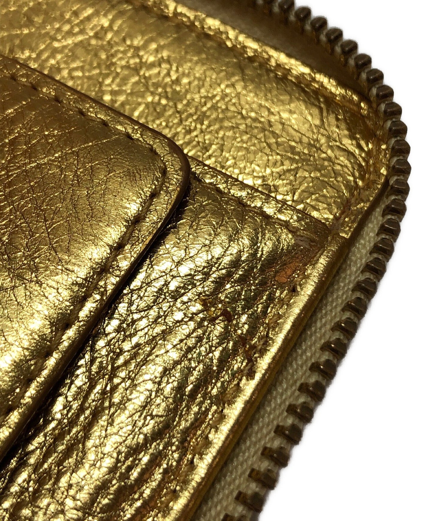 Comme des Garcons Bifold钱包/钱包/Zip/Gold SA2100G