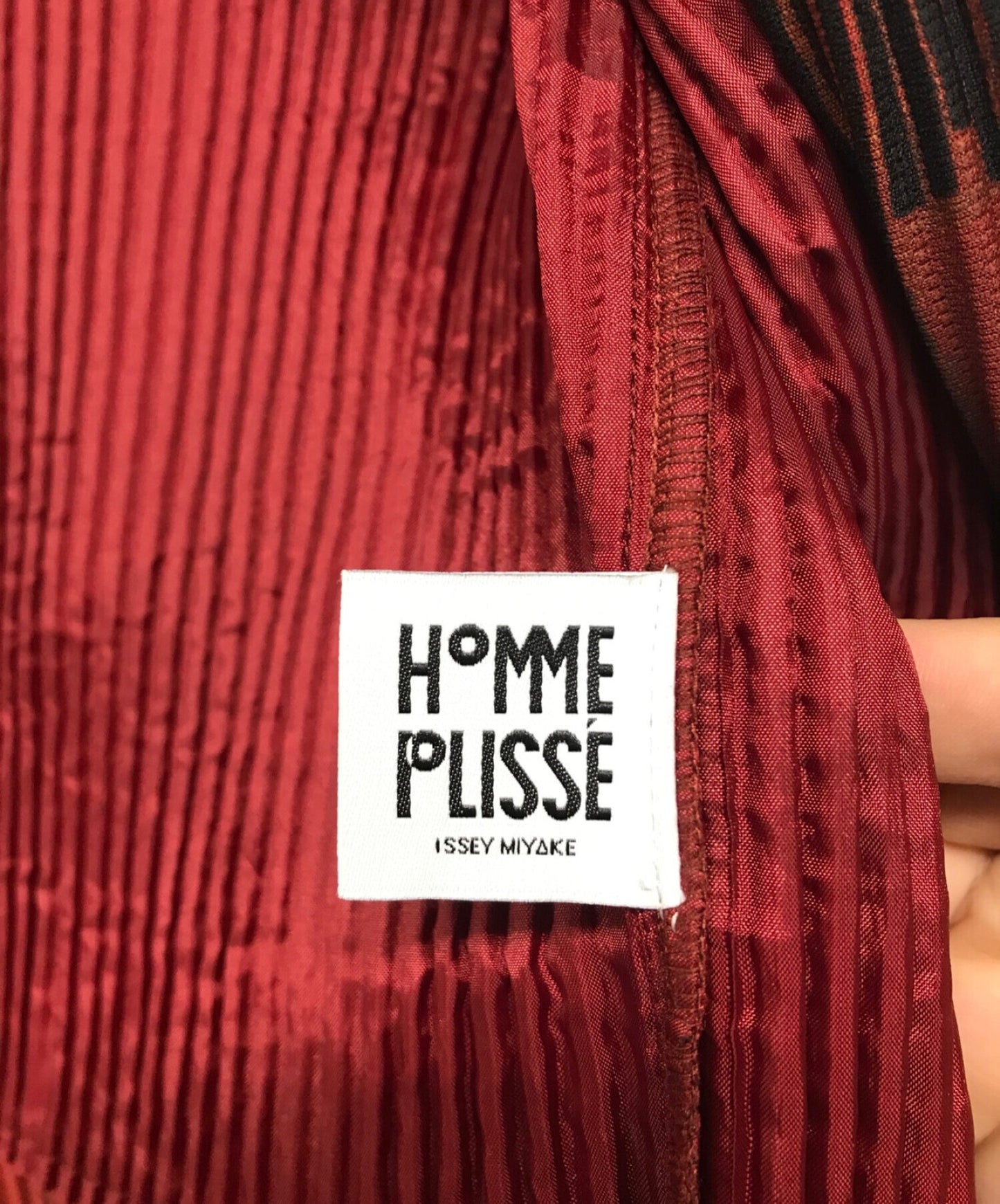 HOMME PLISSE ISSEY MIYAKE PLEATED 재킷 HP93JD219