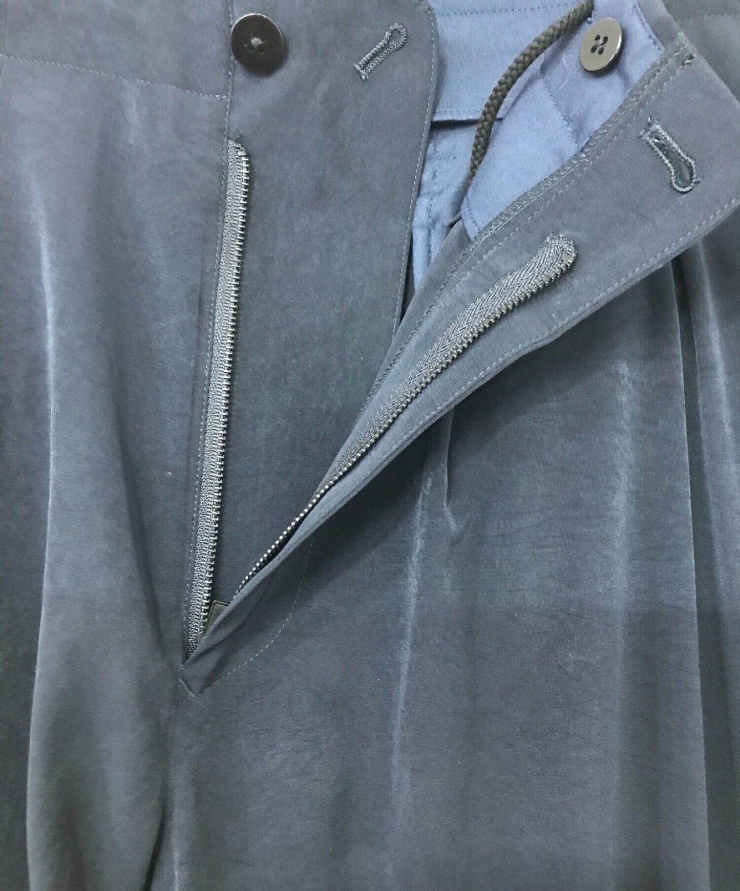 yohji yamamoto pour homme 20ss 태양 자수 턱 바지 hn-p43-503