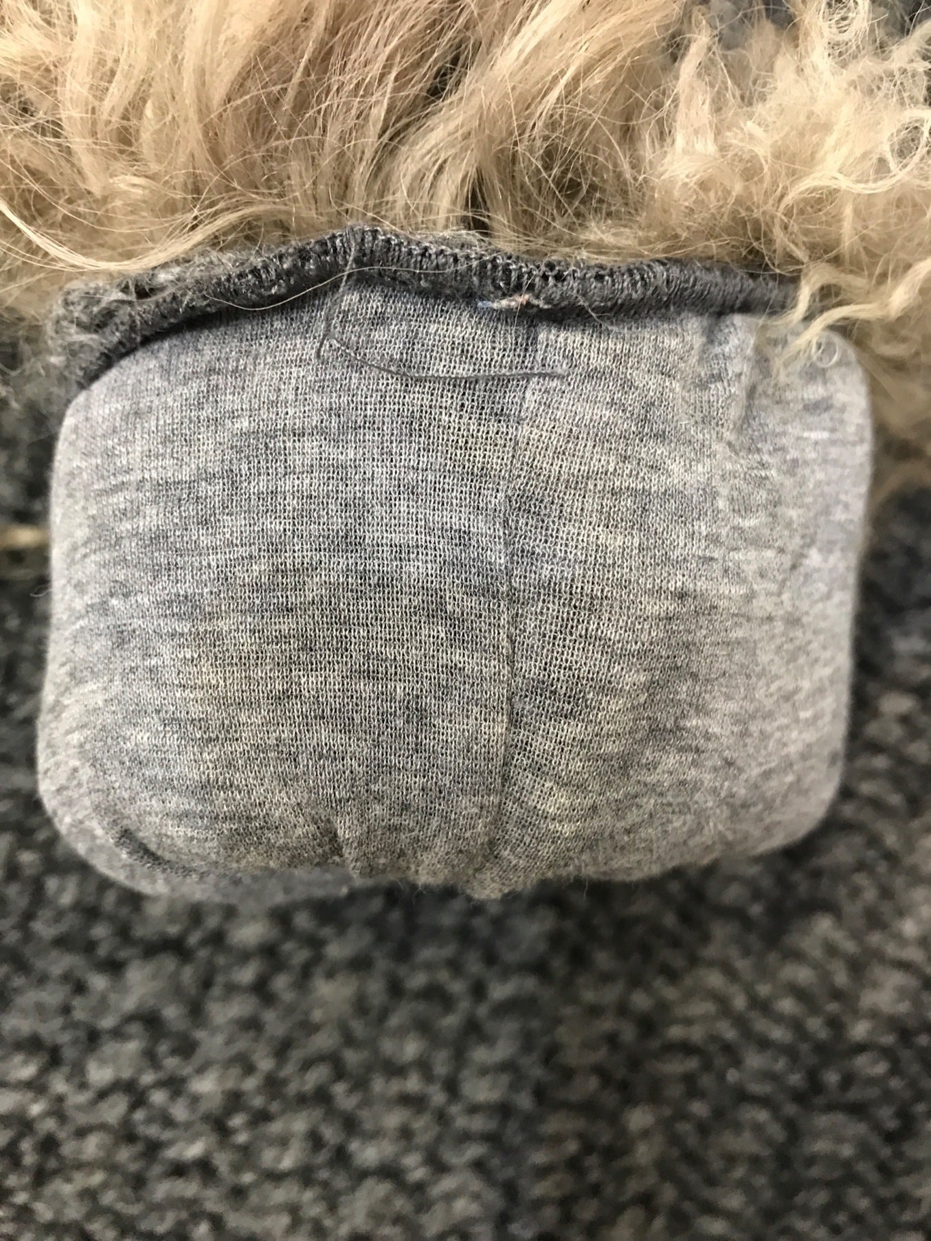 Dolce&Gabbana针织外套配羊毛皮毛