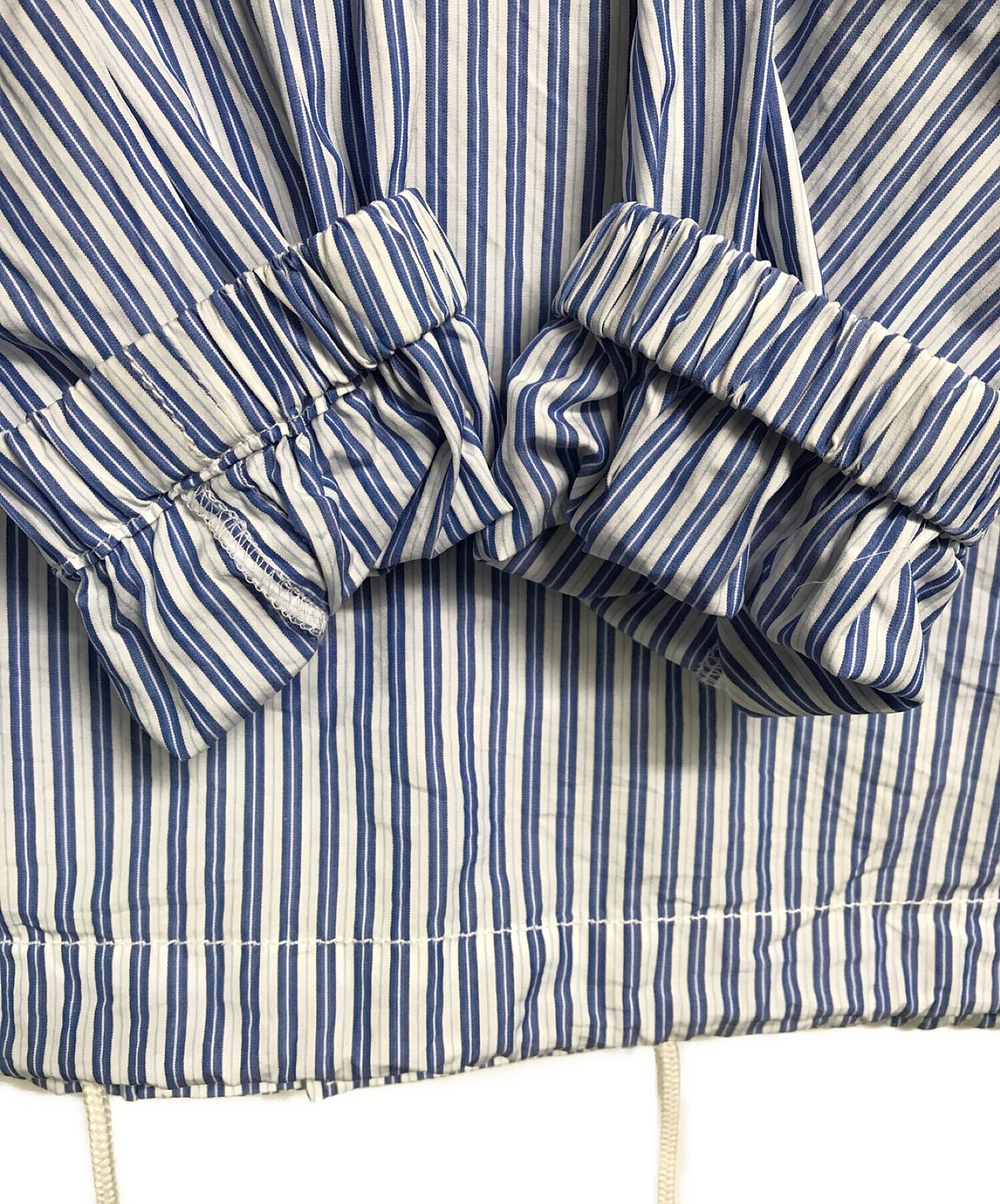 Comme des Garcons衬衫条纹教练夹克S27165