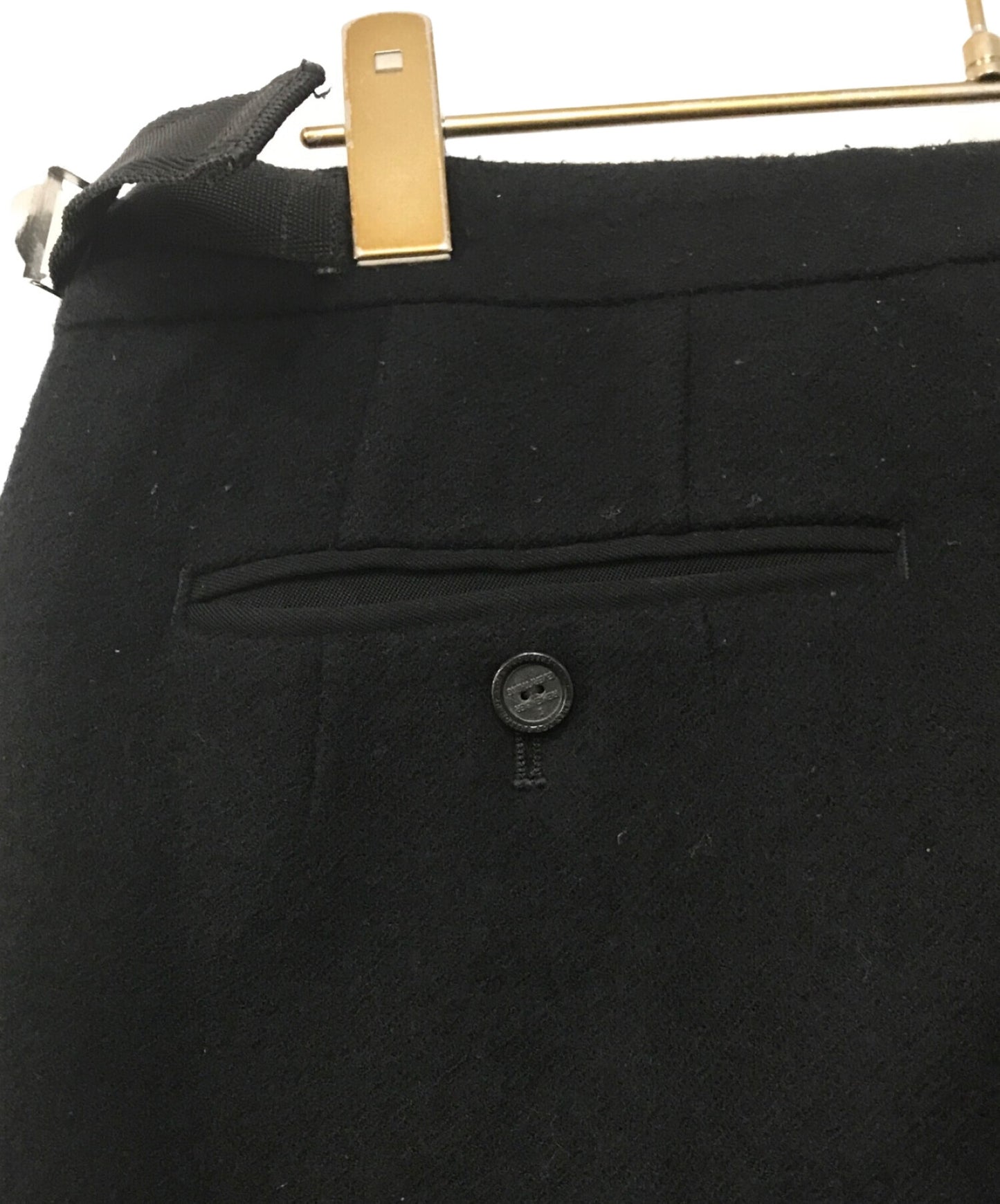 Takahiromiyashita Thesoloist กางเกงผู้หญิงที่รัดแน่นมีความยืดหยุ่นหรือเสมอกัน