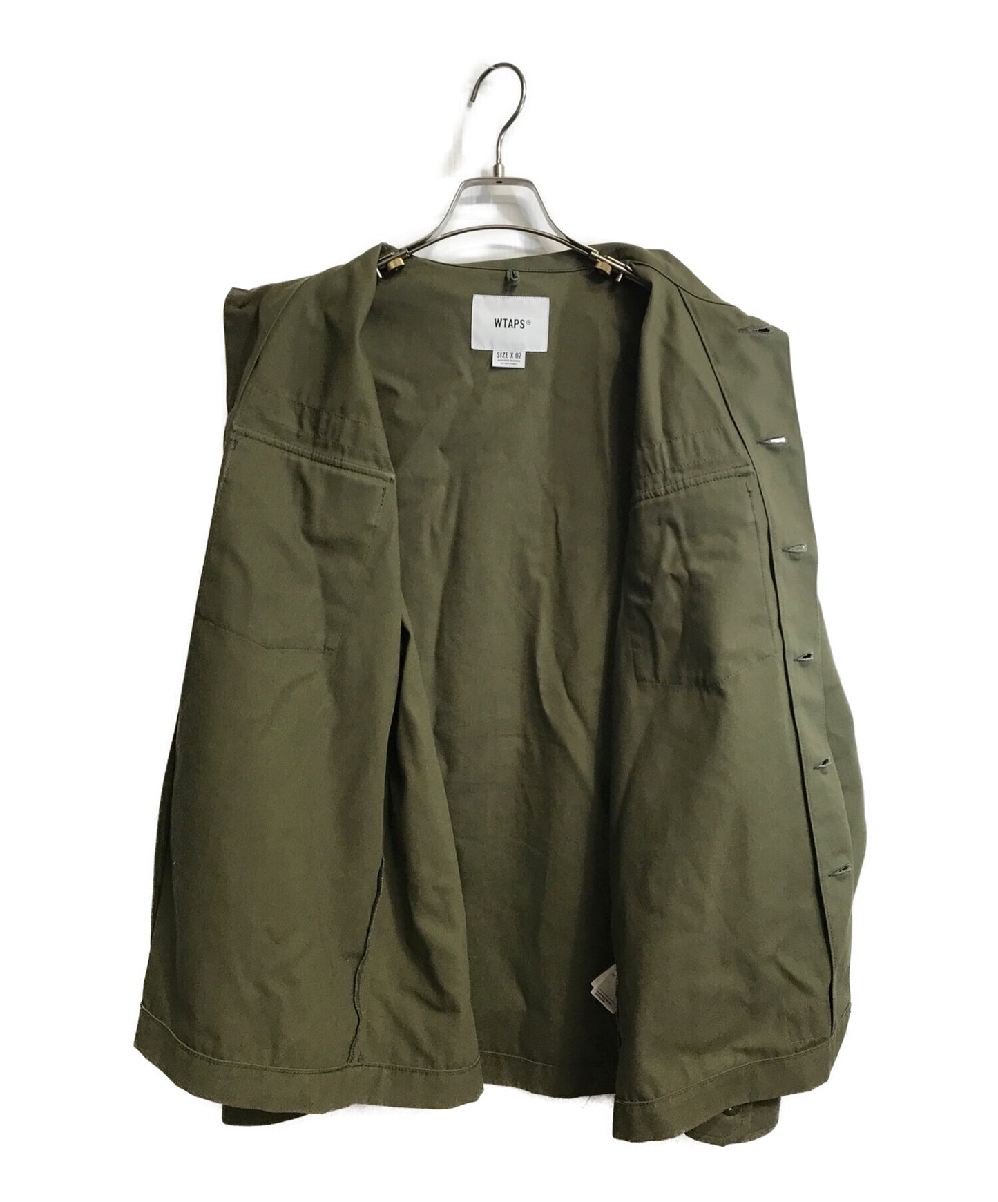 wtaps buds ls เสื้อ 211brdt-shm02