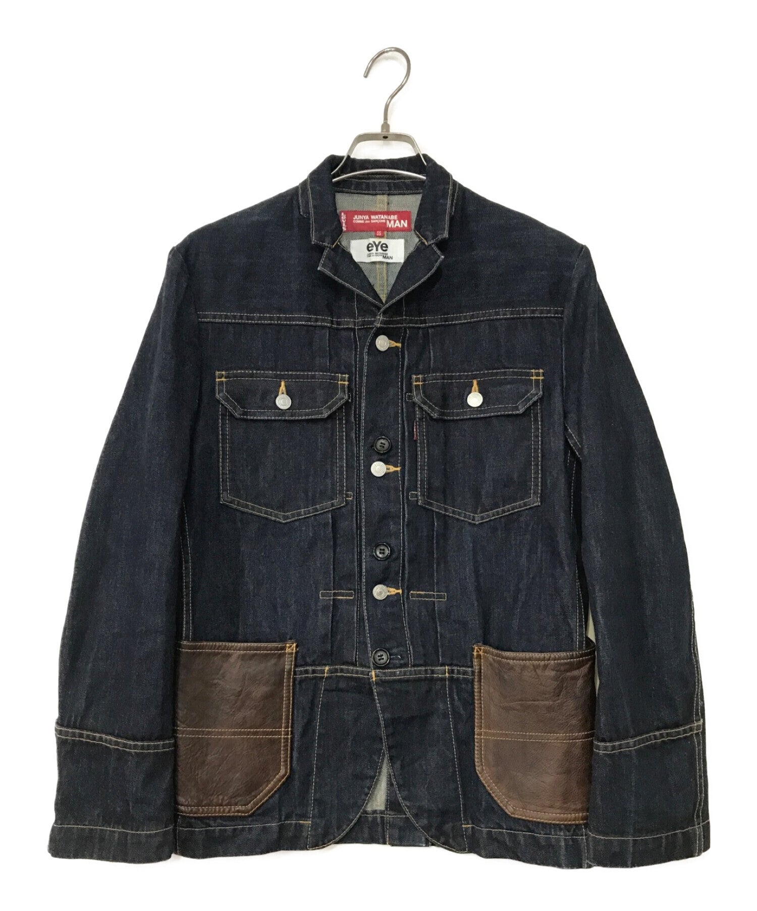 eYe COMME des GARCONS JUNYAWATANABE MAN Leather Switched Coverall