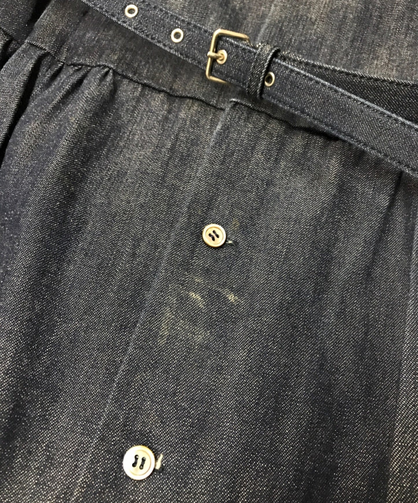 Robe de Chambre Comme des Garcons เดรสเดรสด้วย Velor Cut-outs