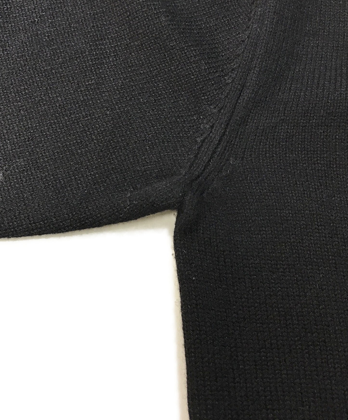 Yohji Yamamoto Piss Kid พิมพ์ผ้าขนสัตว์ถัก HZ-K50-959