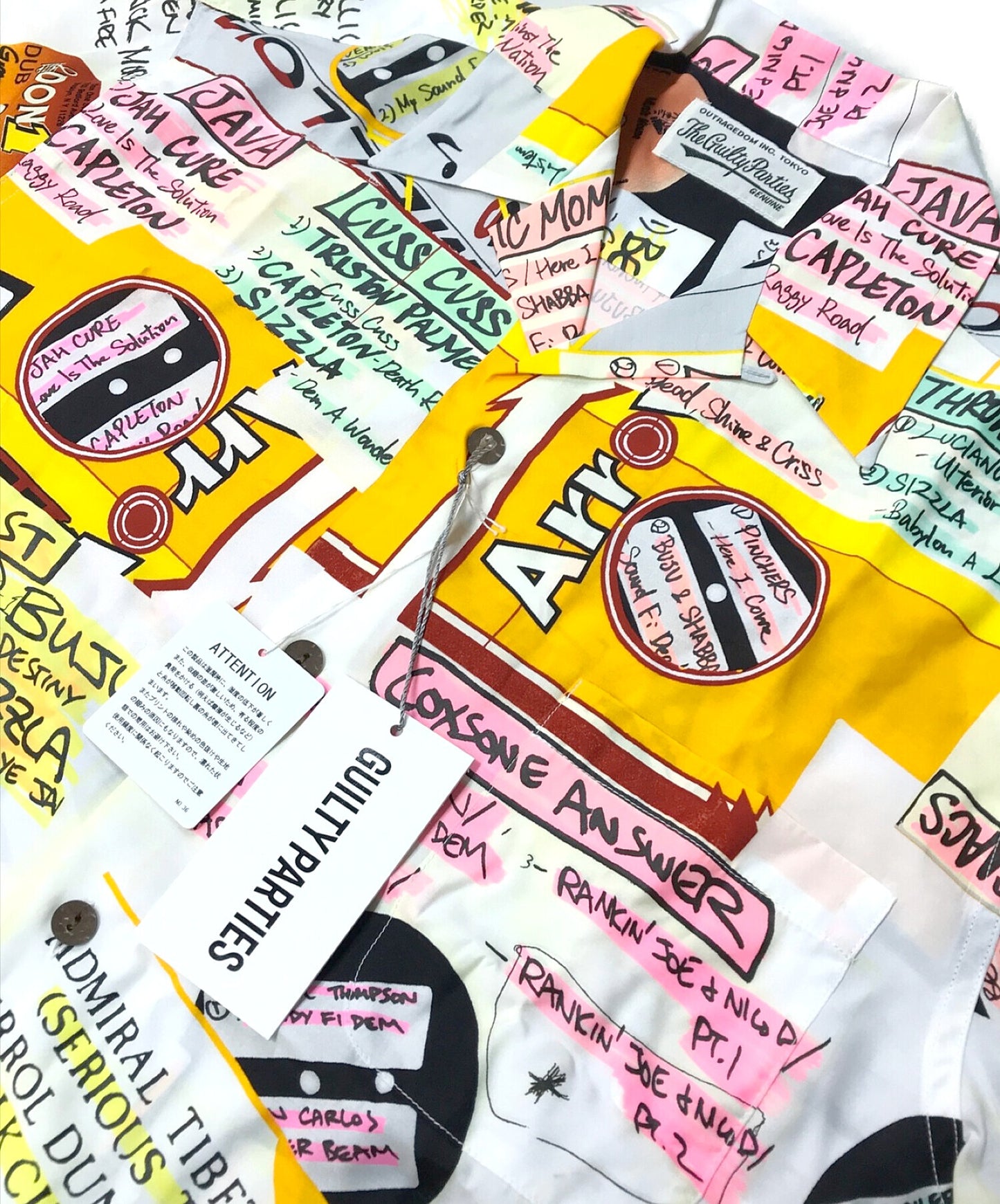 Wacko Maria Hawaiian衬衫MightyCrown-WM-Hi03