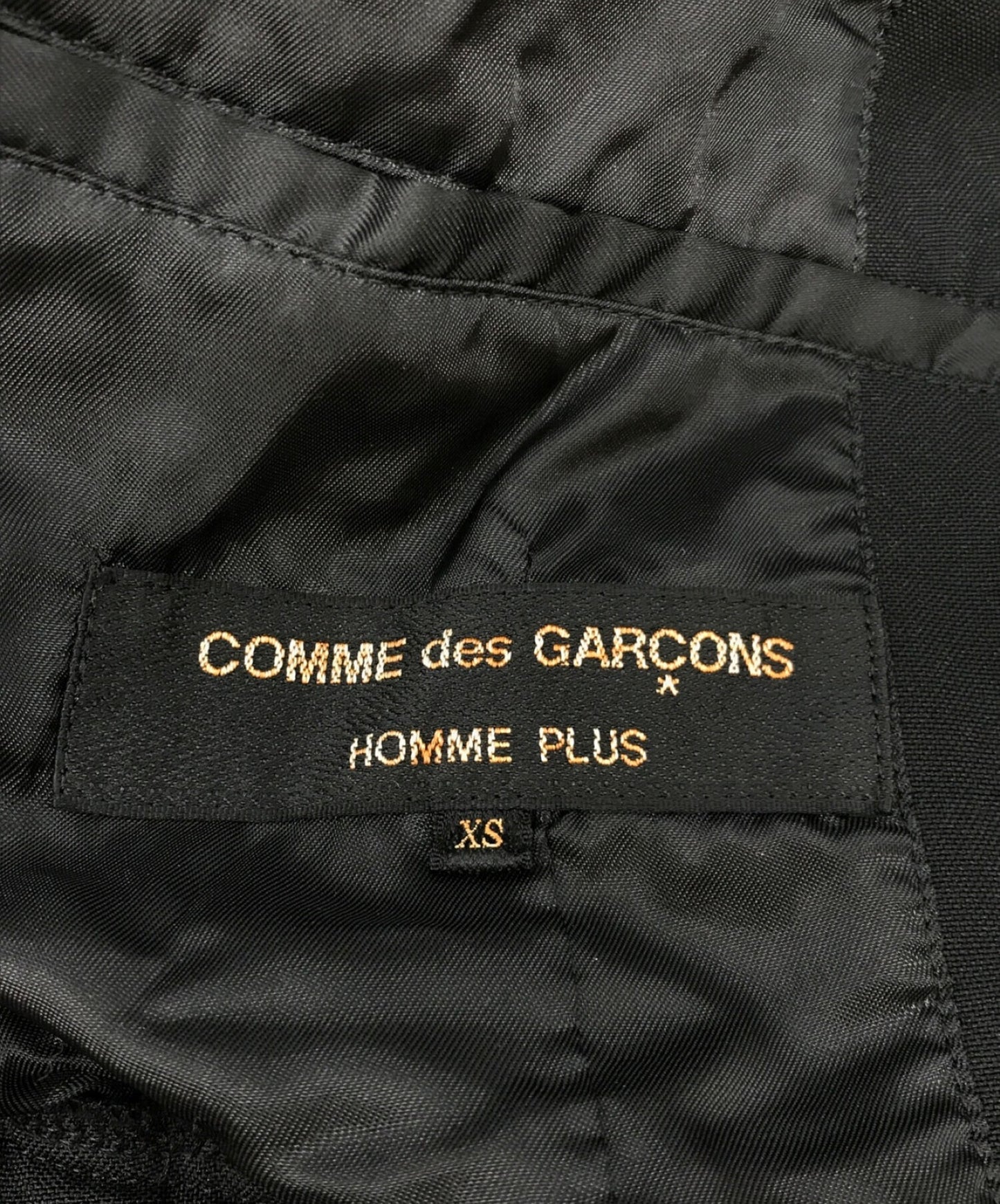 Comme des garcons homme plus แจ็คเก็ตแจ็คเก็ตที่เปลี่ยนได้ PE-J084