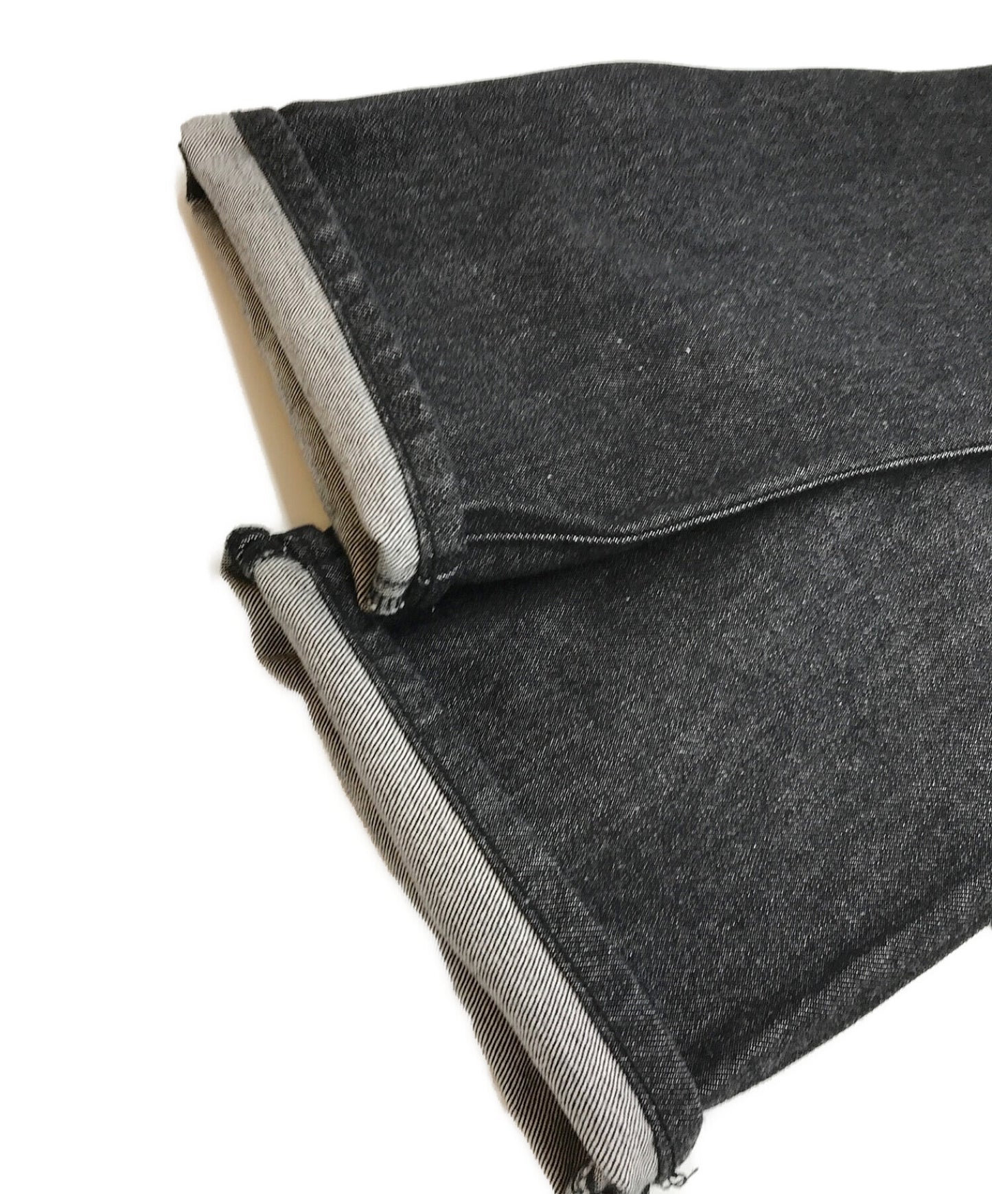 비밀 데님 바지 / wappen 데님 PT 사이코 바지 바닥 UC2B4502