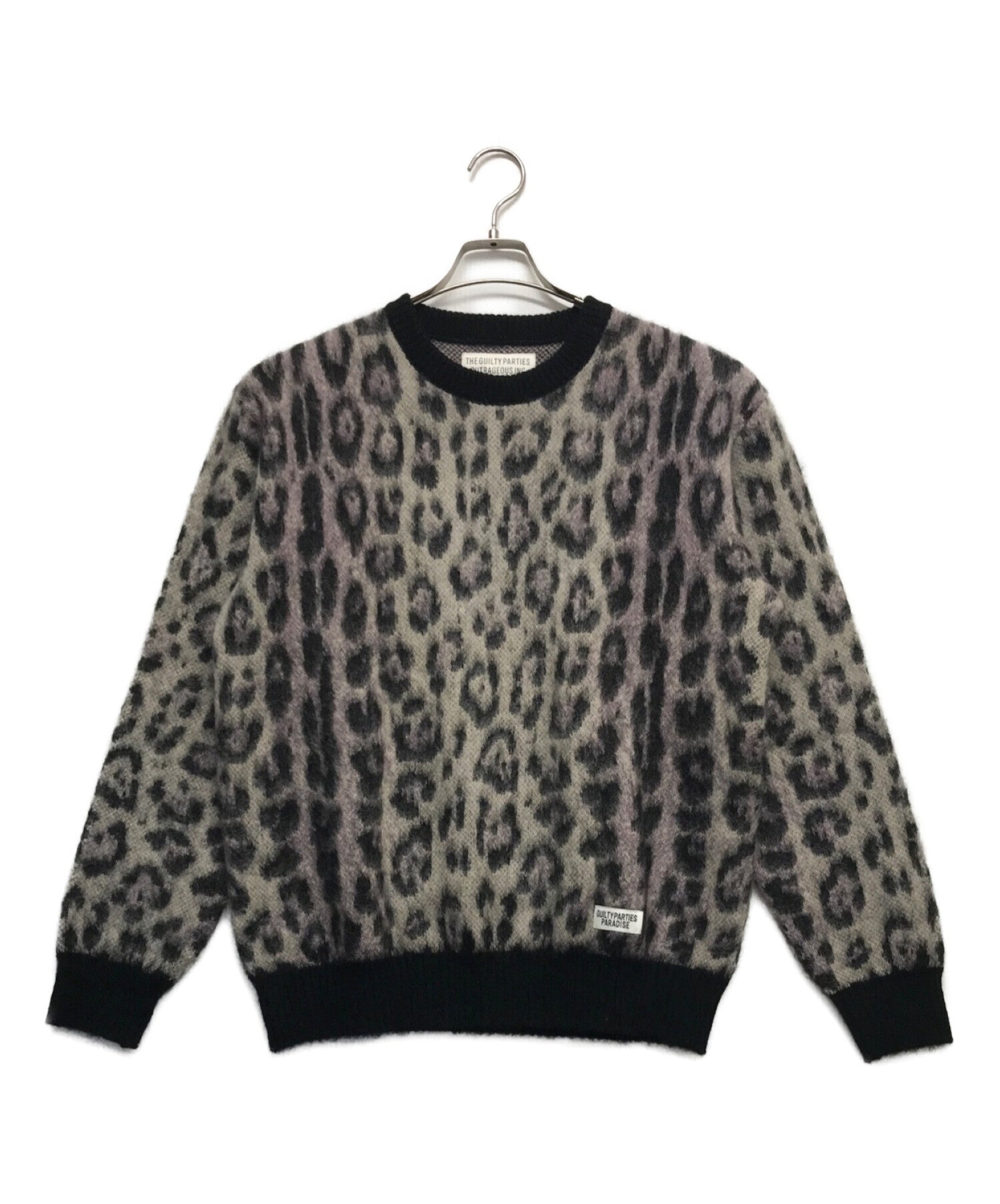 WACKO MARIA Leopard Mohair Sweater