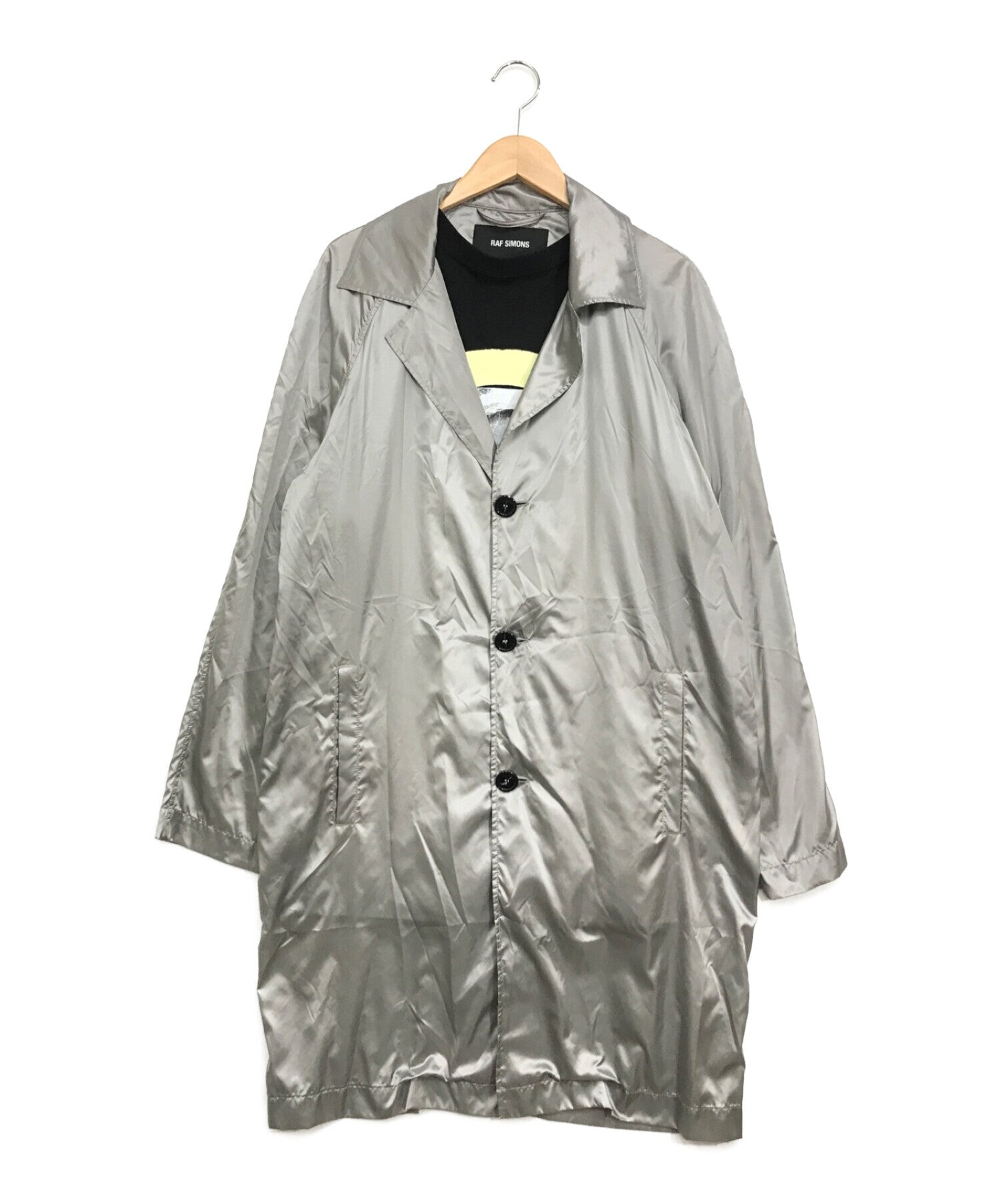 [Pre-owned] RAF SIMONS Cutthroat Docking Nylon 3B Coat / 3B COAT GK0-1