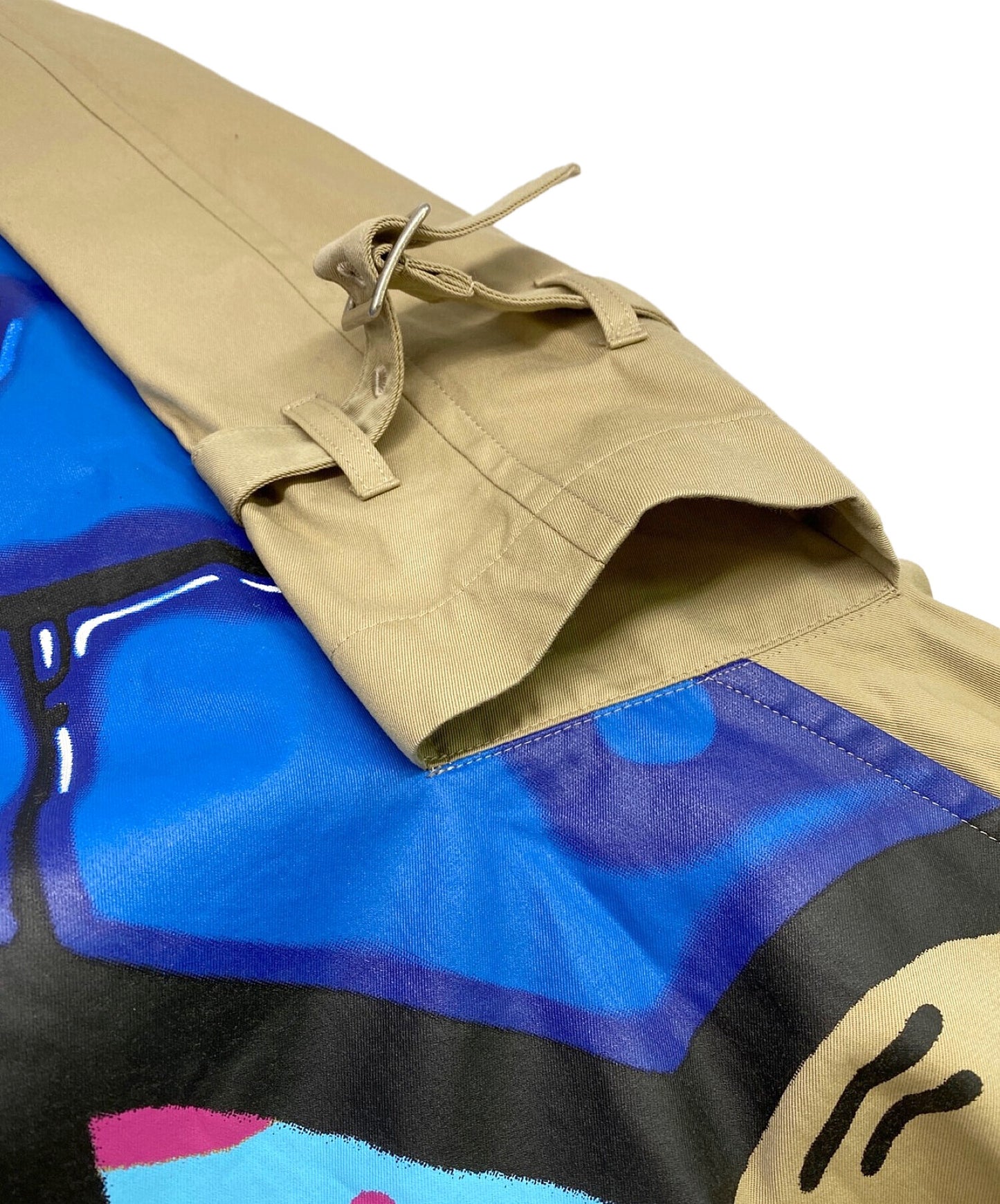 Junya Watanabe Comme des Garcons无袖印刷的风衣JS-C003 AD2016