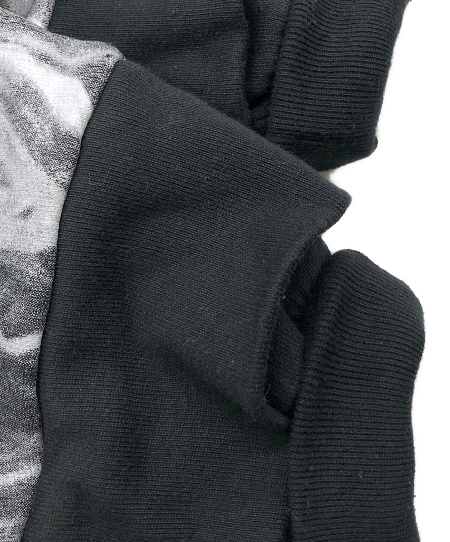 LIMI FEU FEU 21-22AW 로딩 프린트 양털 빅 지퍼 까마귀 LX-T22-041-2