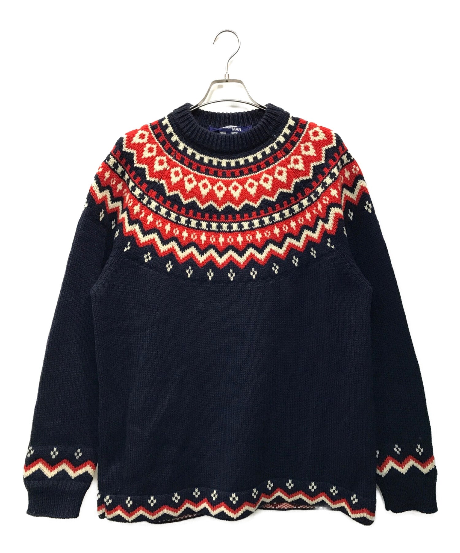 Junya watanabe discount fair isle sweater