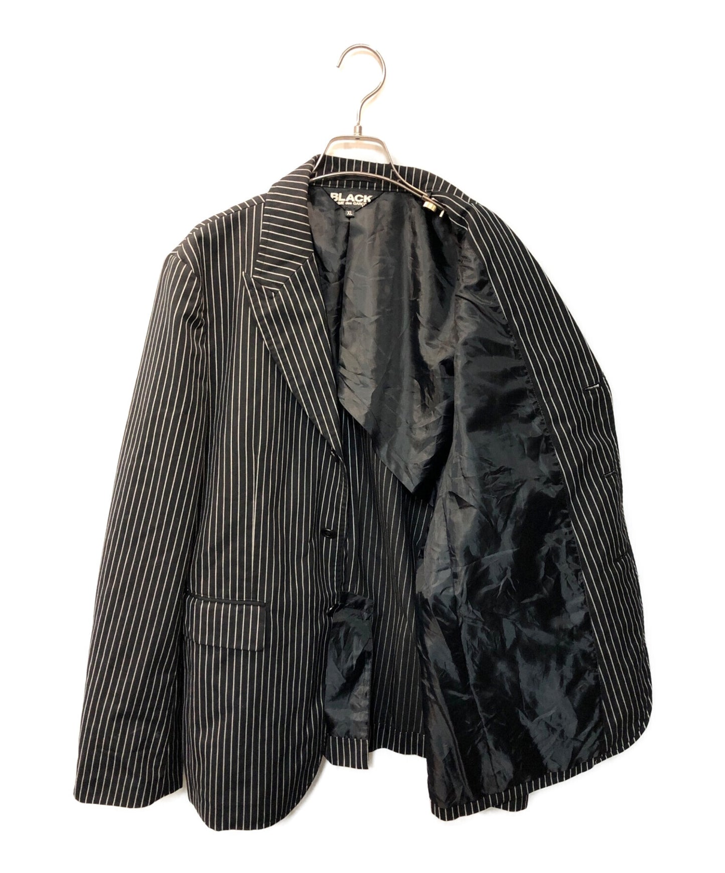 Black Comme des Garcons ลาย 3B แจ็คเก็ต 1E-J040
