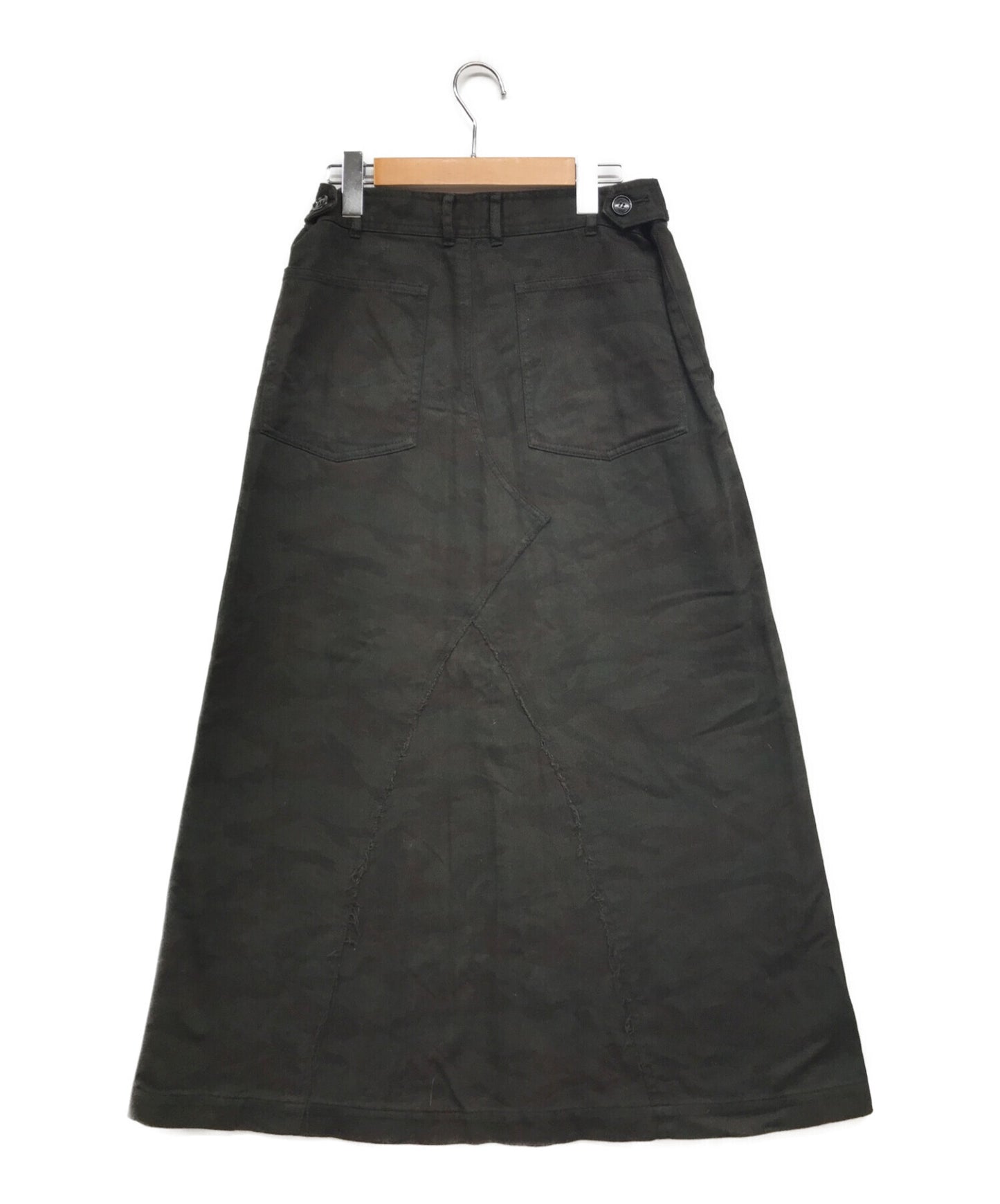 Comme des garcons homme plus กระโปรงยีนส์ลายพราง