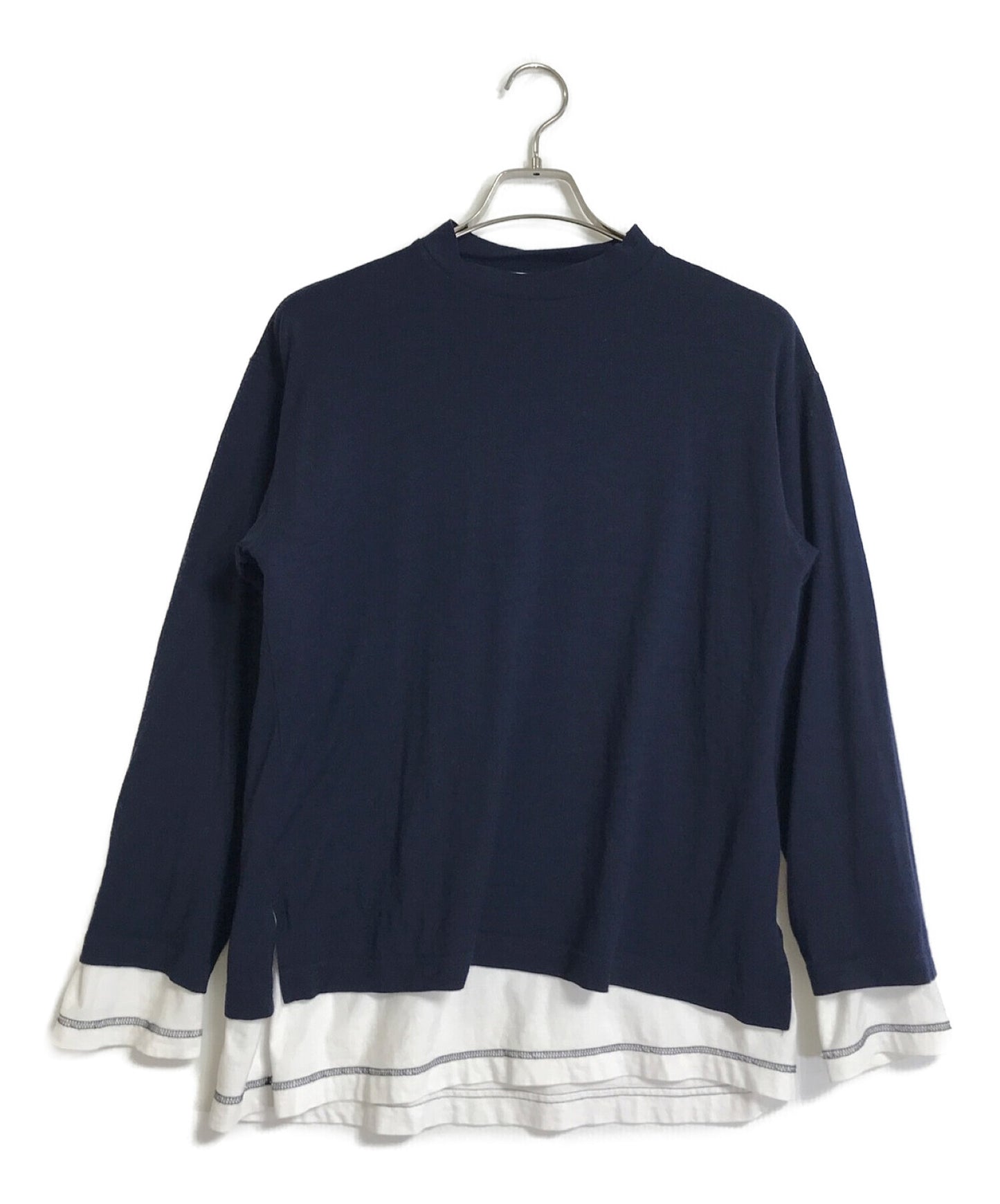 Comme des Garcons Homme 90 การตัดโลโก้แบบย้อนกลับได้และเย็บ HT-040280