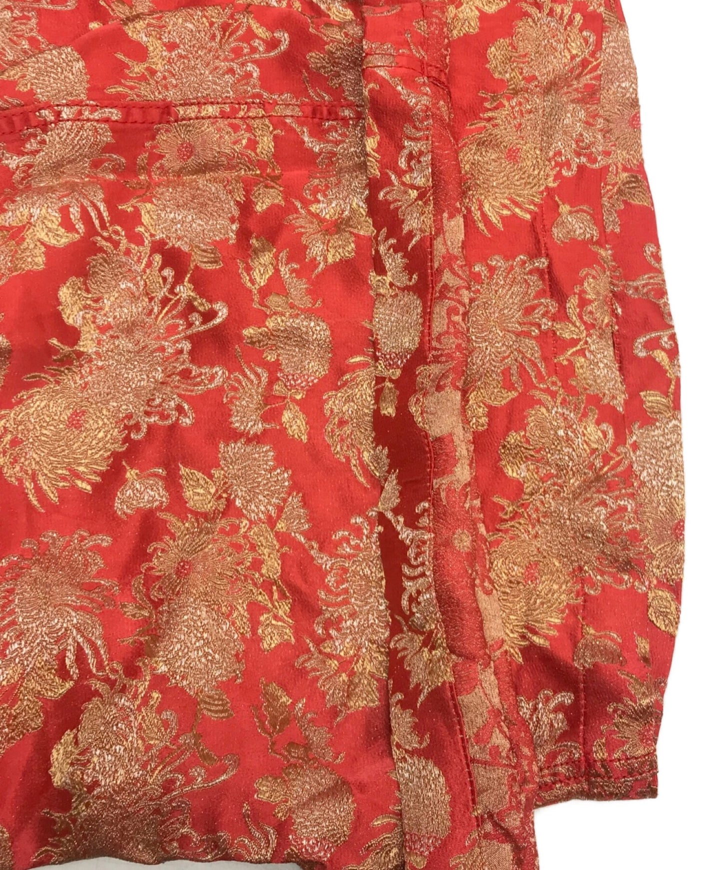 Comme des Garcons Homme加寬繡花褲/中國褲子/薄褲子