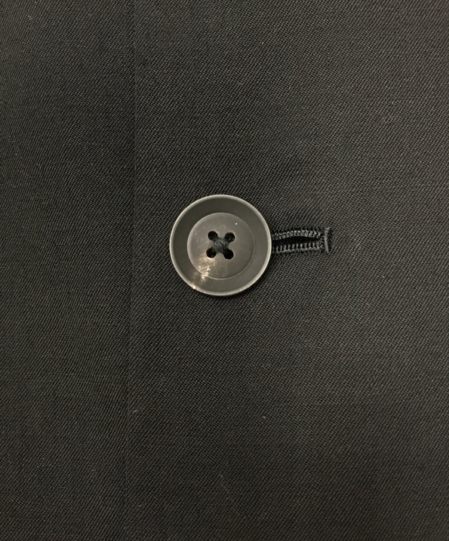 Yohji Yamamoto Pour Homme 20SS皱纹GABBA背部喇叭式外套/量身定制的夹克HN-J28-100