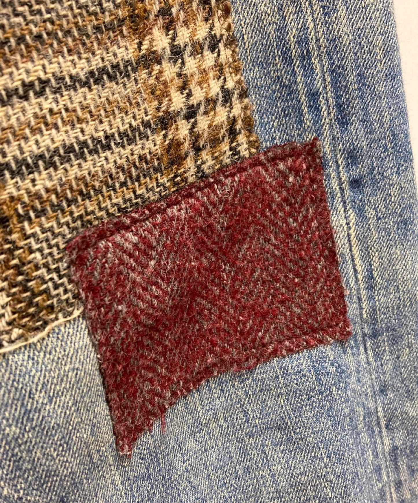 Junya Watanabe Comme des Garcons Bitch กางเกงยีนส์/กางเกงยีนส์ XF-P014