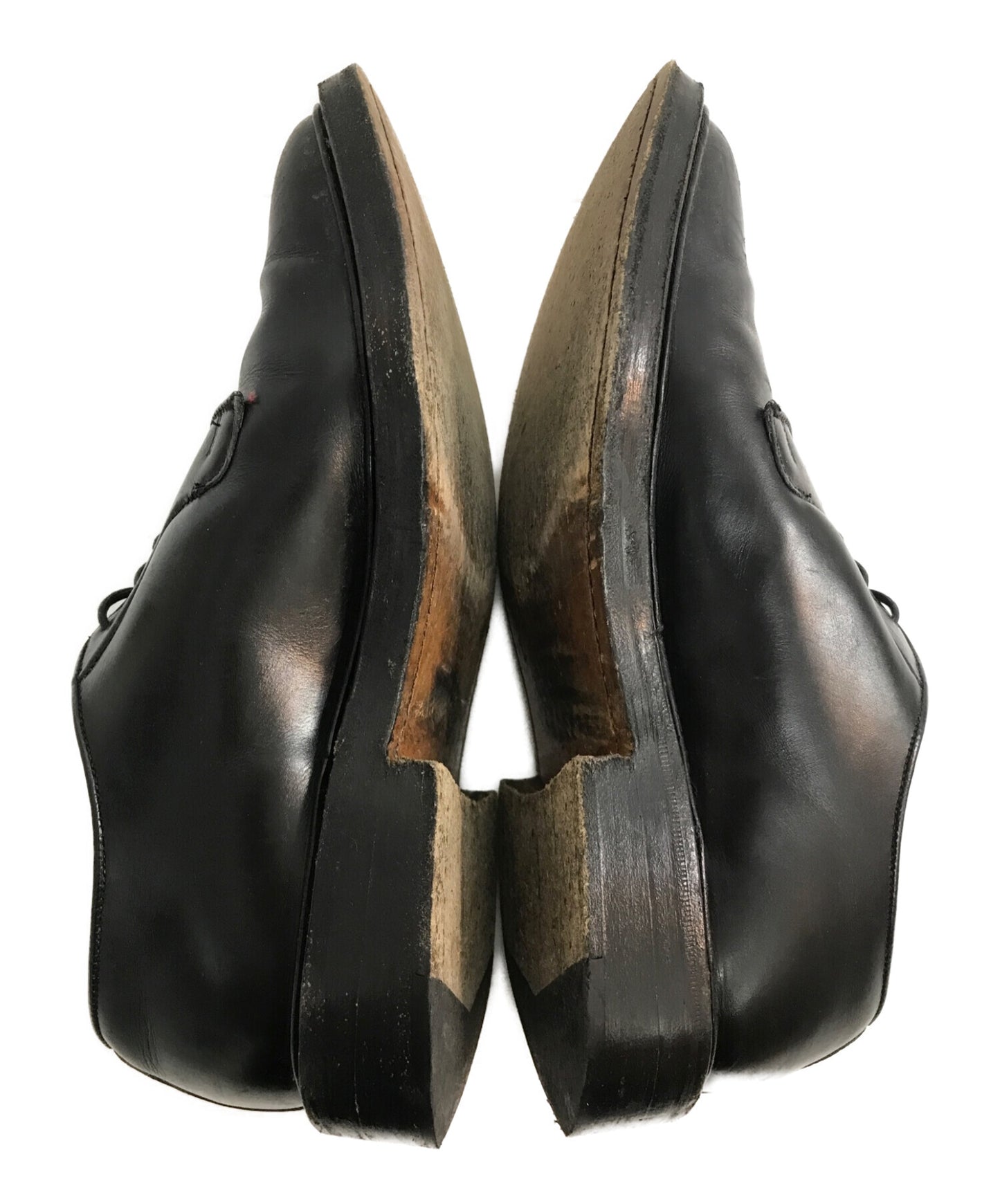 Comme des garcons junya watanabe man รองเท้าหนัง / รองเท้านิ้วเท้าธรรมดา / โมเดลการทำงานร่วมกัน