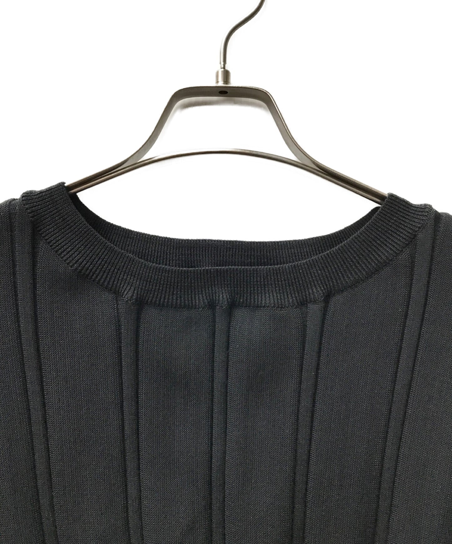 褶皱请链接编织 /无袖针织PP23KE801