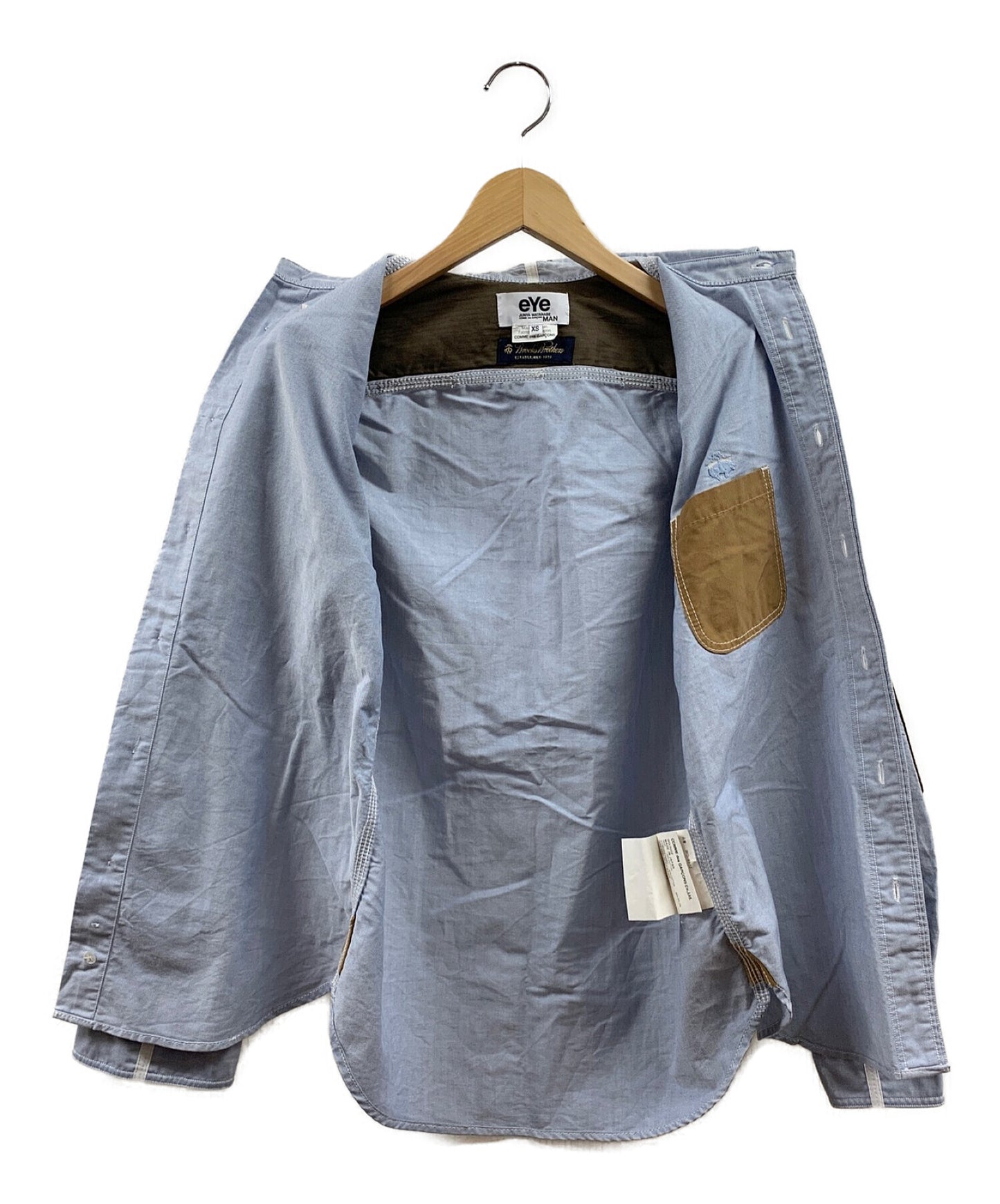 Eye Comme des Garcons Junya Watanabe Man Corduroy两件套衬衫WD-B902