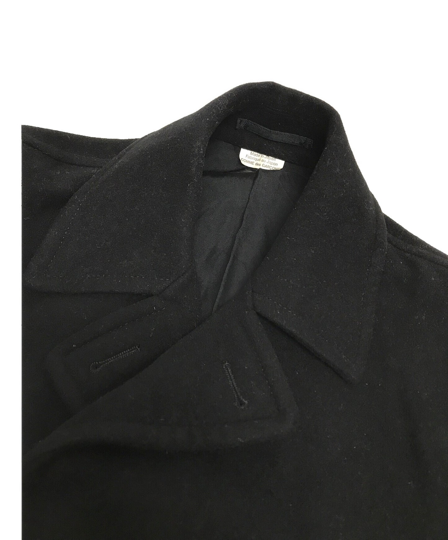 Comme des garcons homme deux p coat double ad2018 db-c005