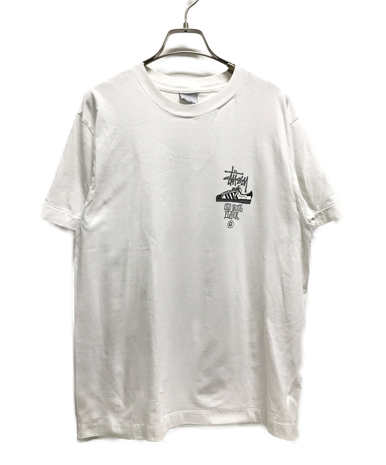 Tシャツ/カットソー(半袖/袖なし)stussy 黒タグ OLD SKOOL 92 Tシャツ