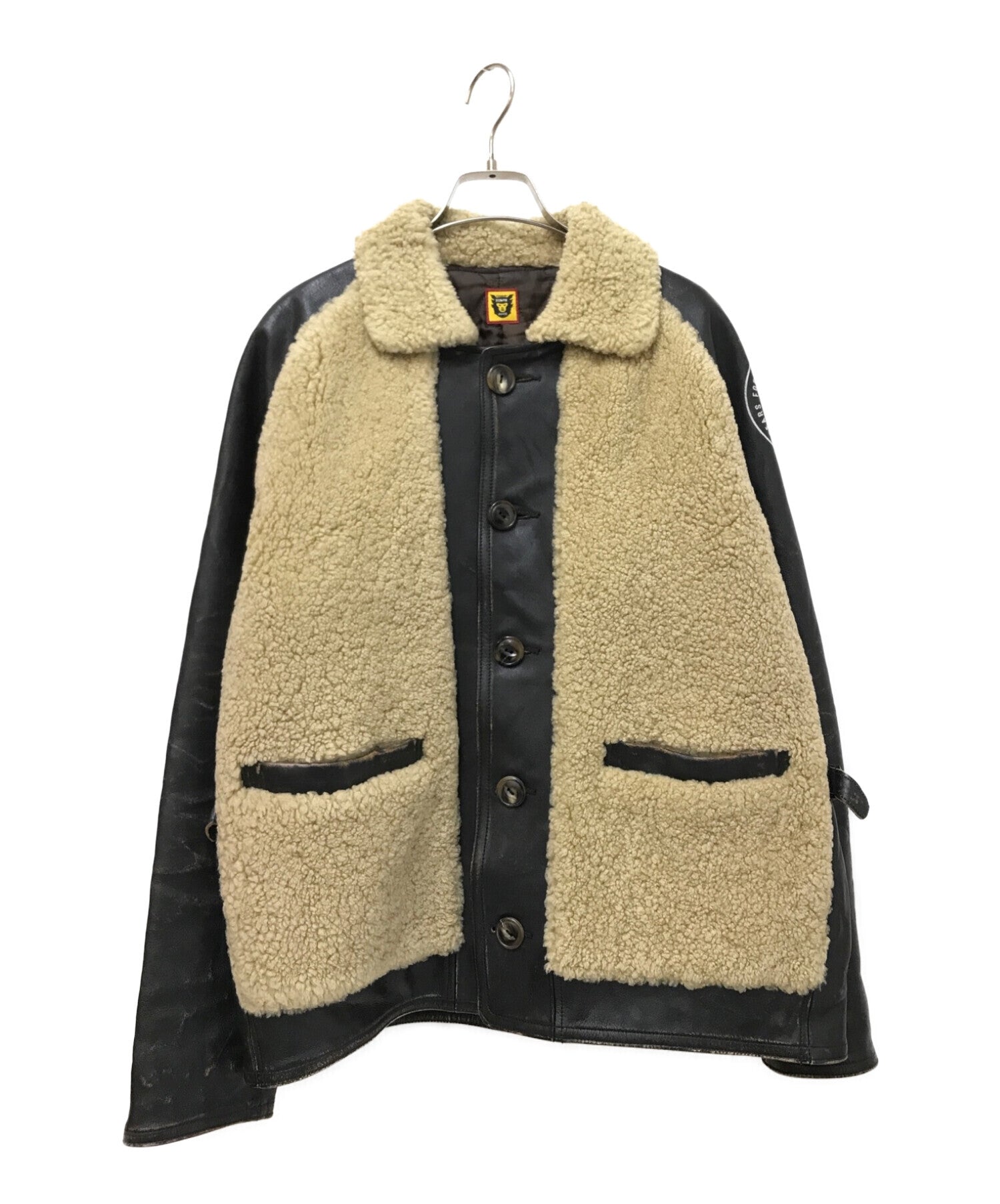 HUMAN MADE MOUTON GRIZZLY JACKET Damaged cut-out boa Archive Factory