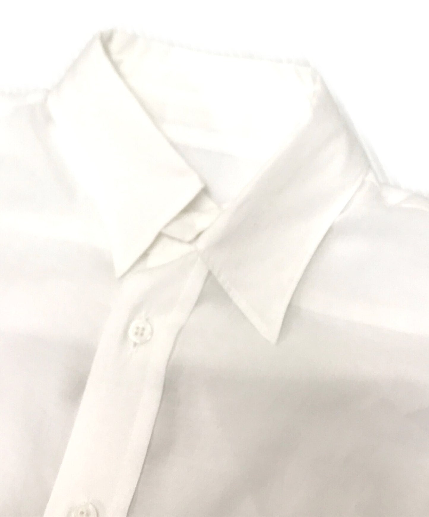 Yohji Yamamoto Cellulose Lawn Detachable.c.rs.b เสื้อออกแบบเสื้อเชิ้ตเซลลูโลส FG-B86-201