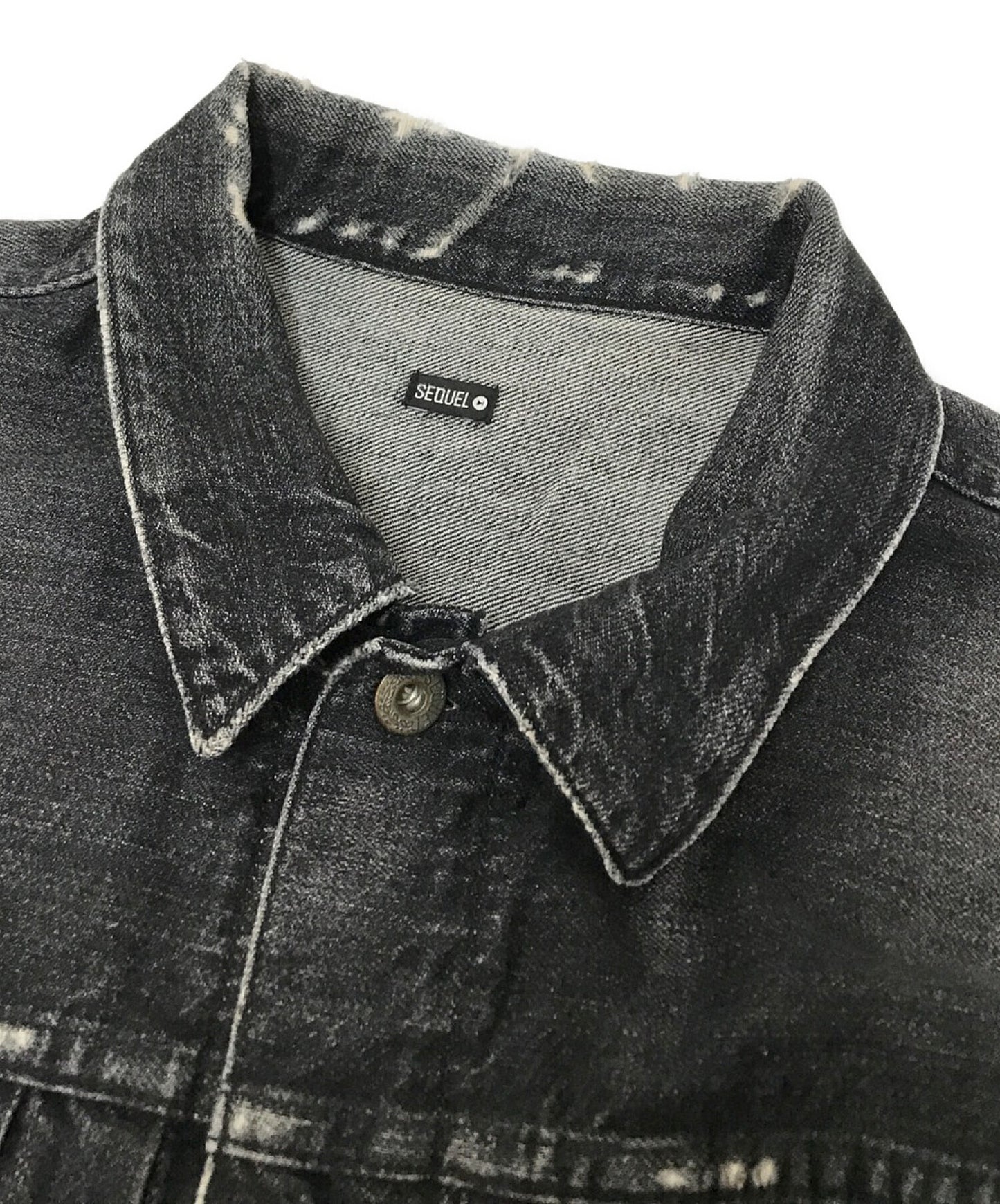 续集损坏牛仔夹克夹克损坏的街道SQ-22SS-JK-02