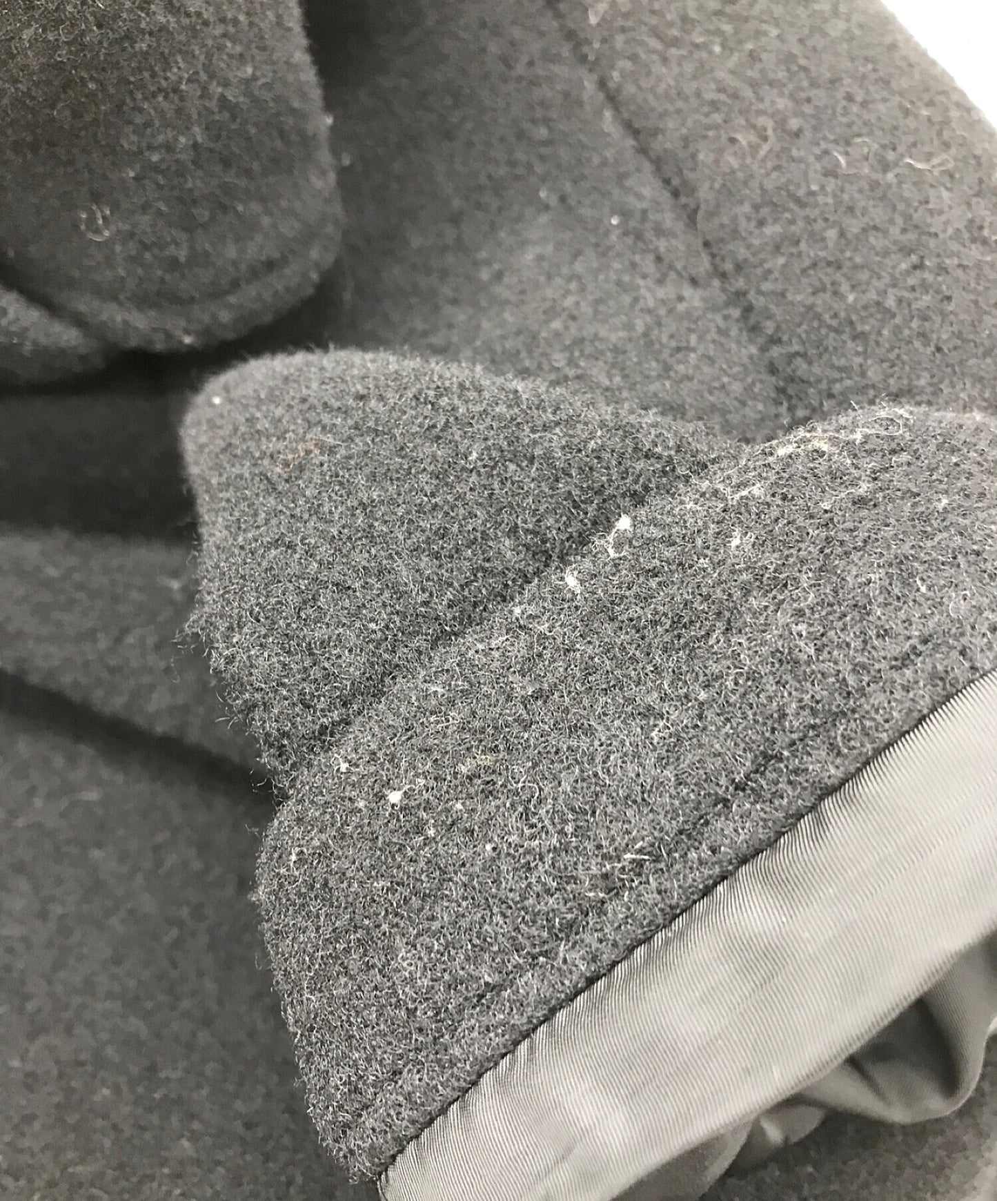 Robe de Chambre Comme des Garcons羊毛超大的風衣RC-040040