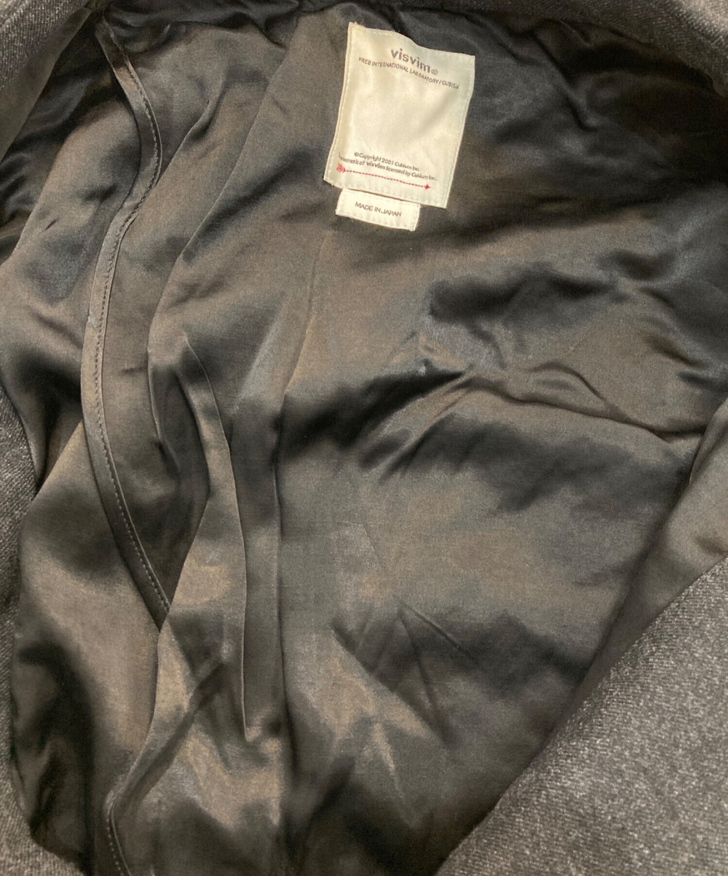 Visvim Ayres外套Nell 0118205013017灰色0118205013017