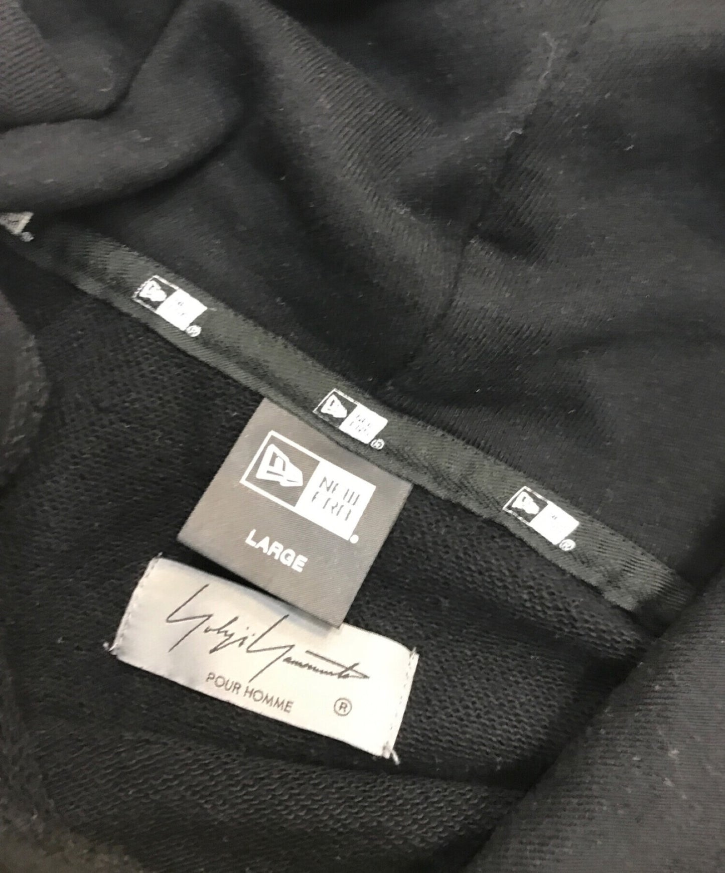 Yohji Yamamoto Pour Homme乌鸦印刷汗衫连帽衫HG-T97-997 HG-T97-997